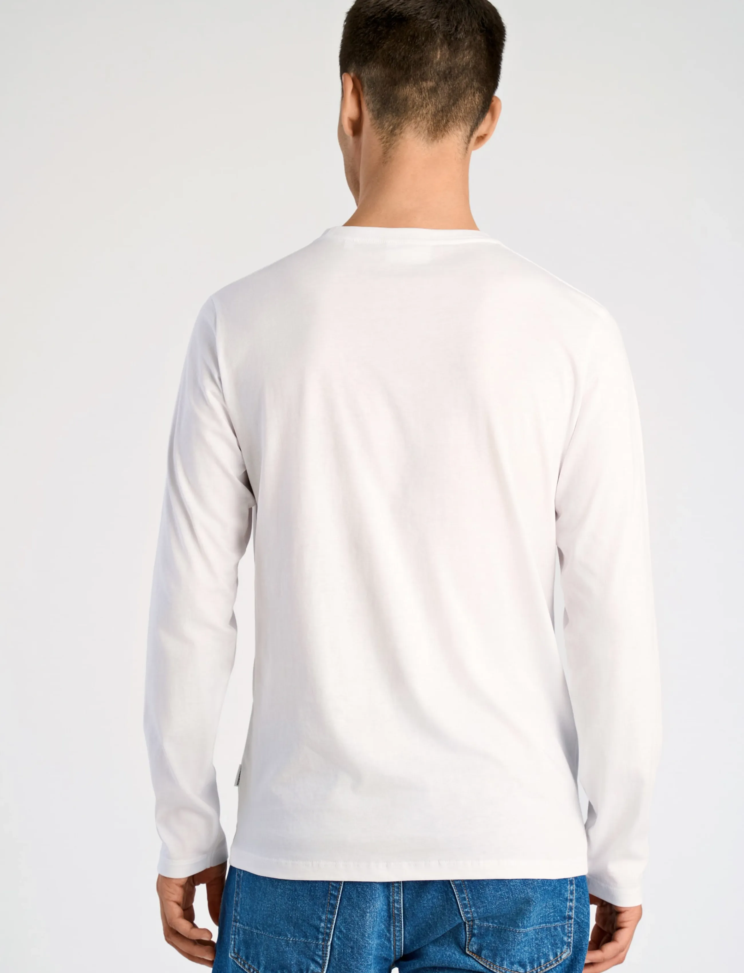 Lindbergh 3-Pack Basic Tee L/S långärmade t-shirts herr – bild 4