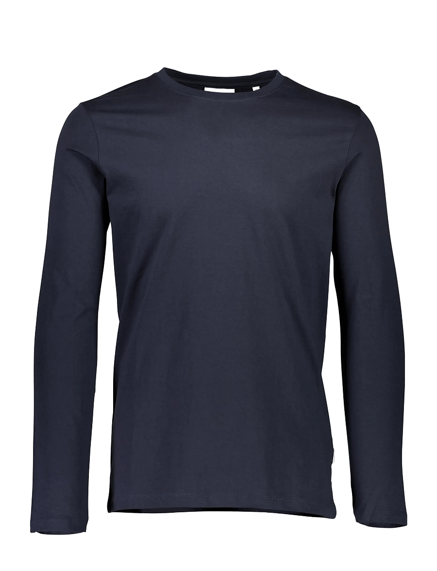 Lindbergh - 3-pack basic tee L/S - langärmelige t-shirts - bl-wh-na - 4