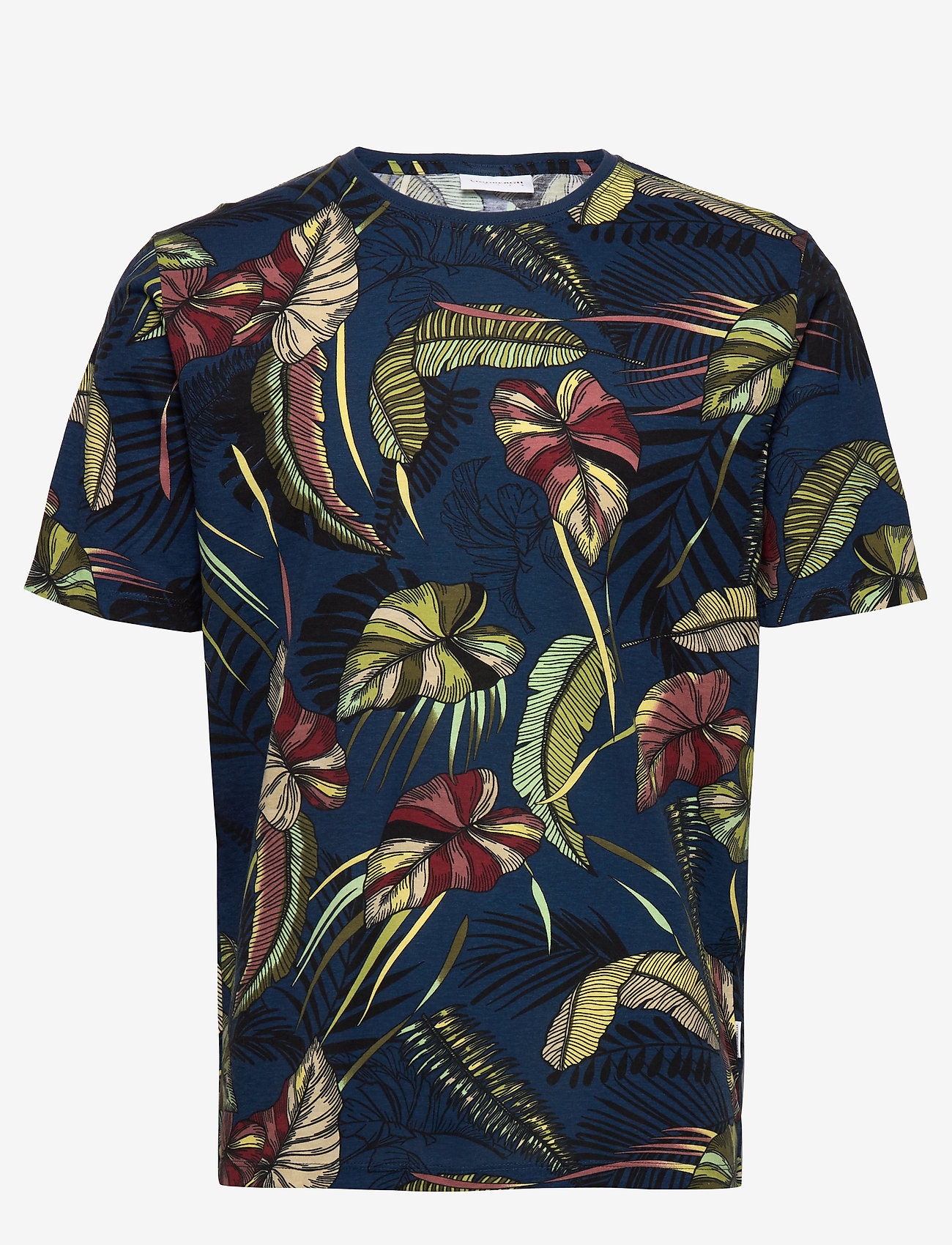 Lindbergh - AOP tee S/S - blue - 0