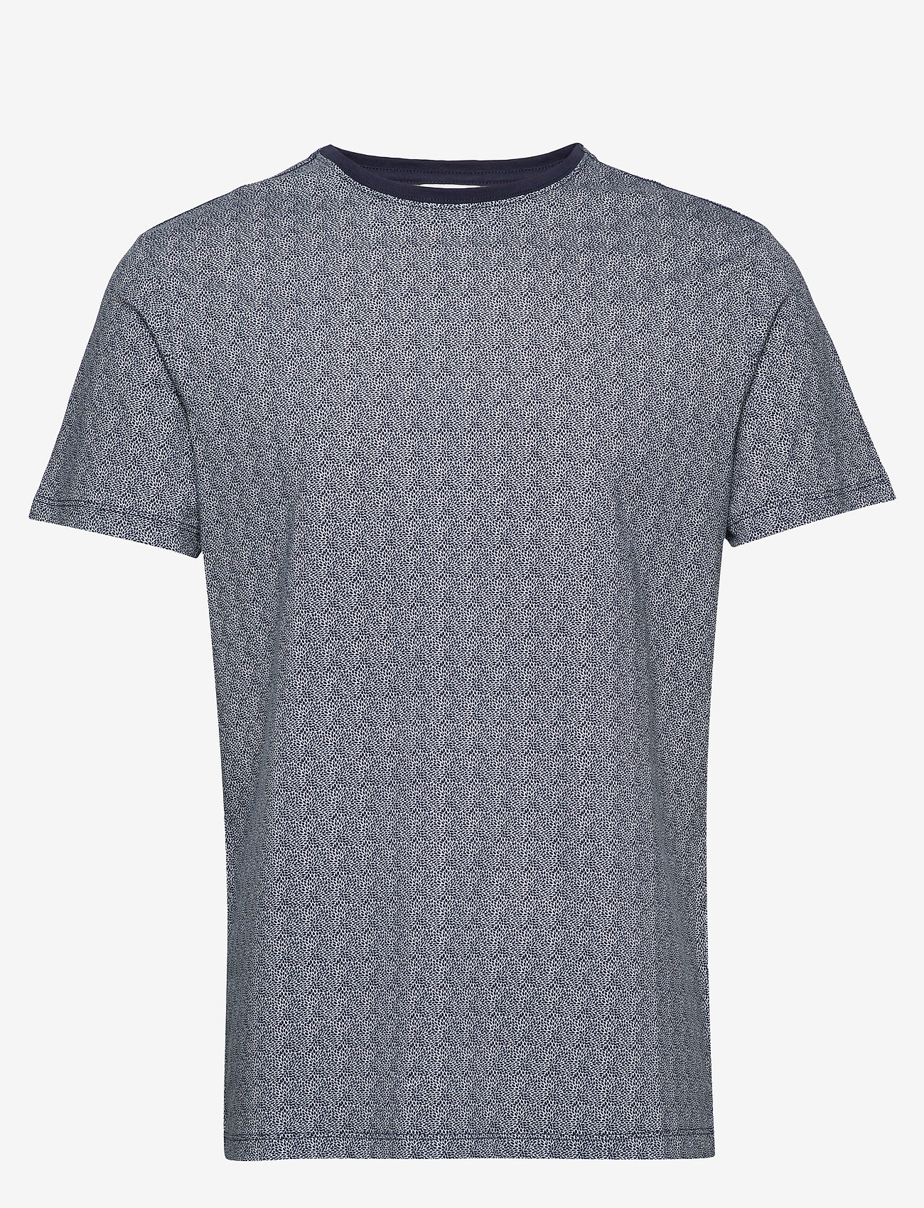 Lindbergh - AOP tee S/S - dk blue - 0