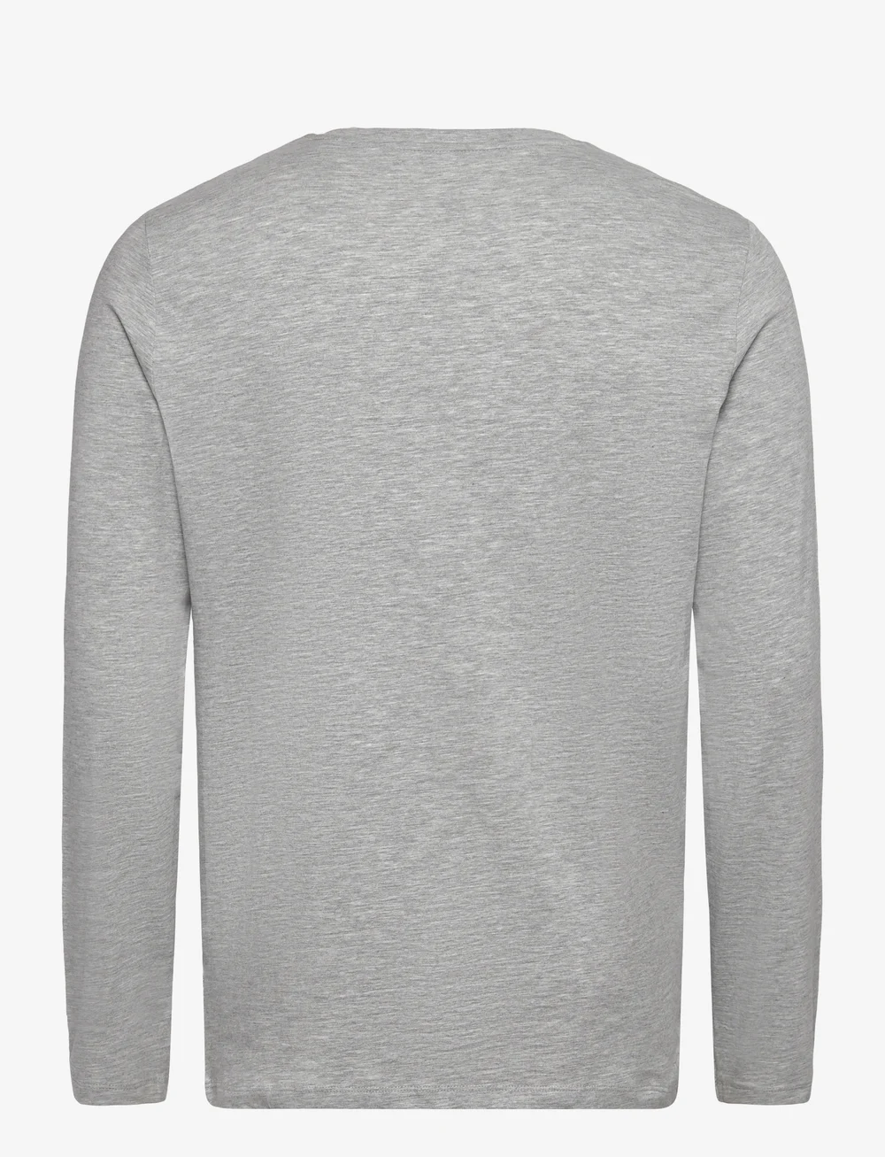 Lindbergh - Basic o-neck stretch tee L/S - pitkähihaiset - grey mel - 1