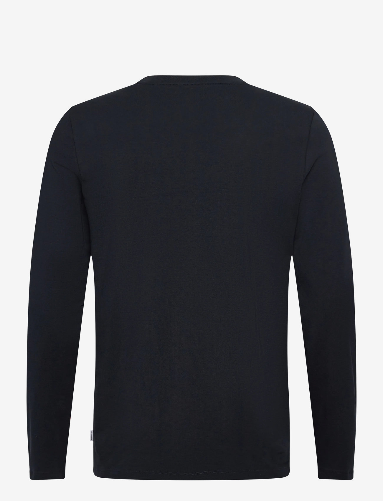 Lindbergh - Basic o-neck stretch tee L/S - efterårstøj - navy - 1