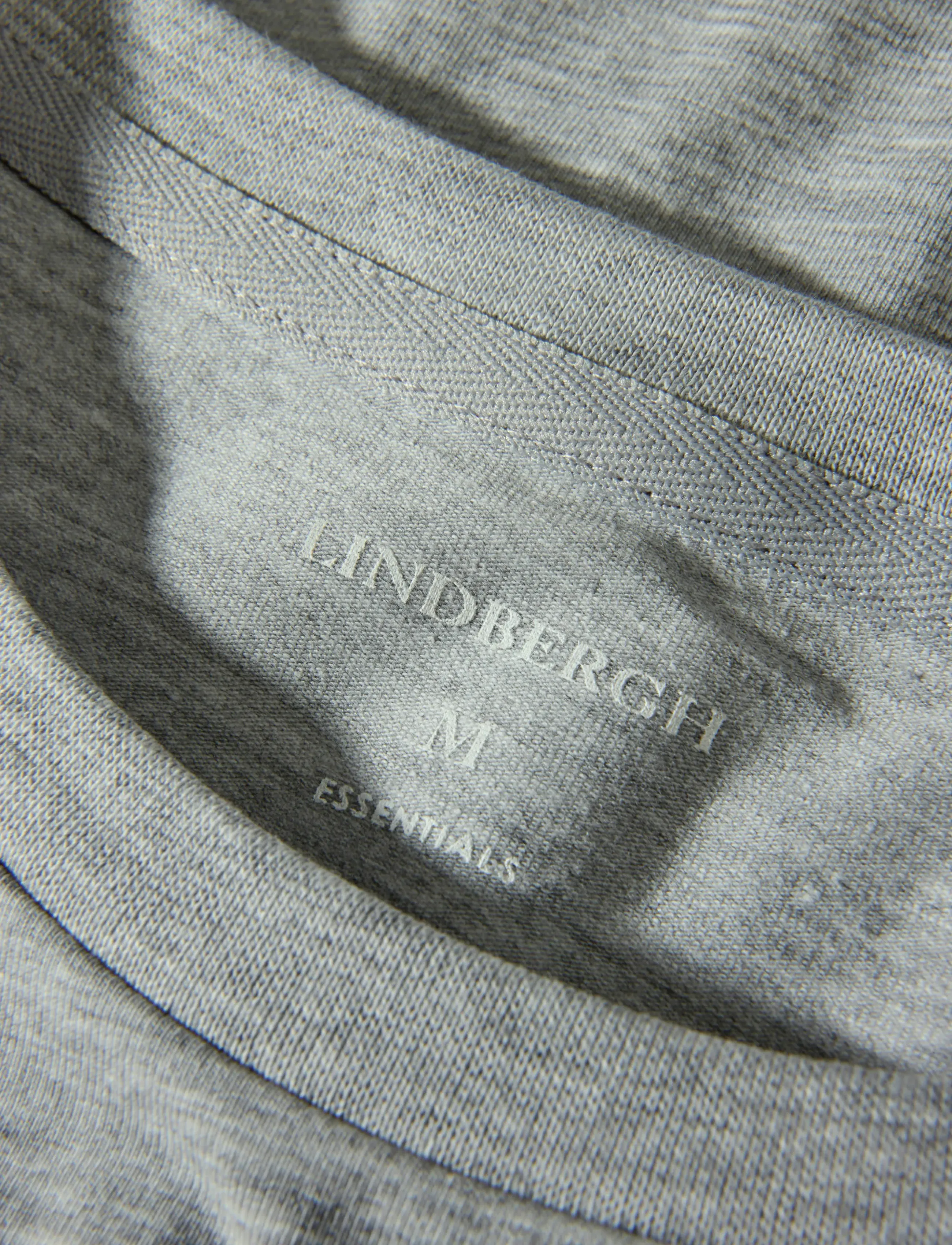 Lindbergh Basic O-Neck Stretch Tee L/S långärmade t-shirts herr – bild 6