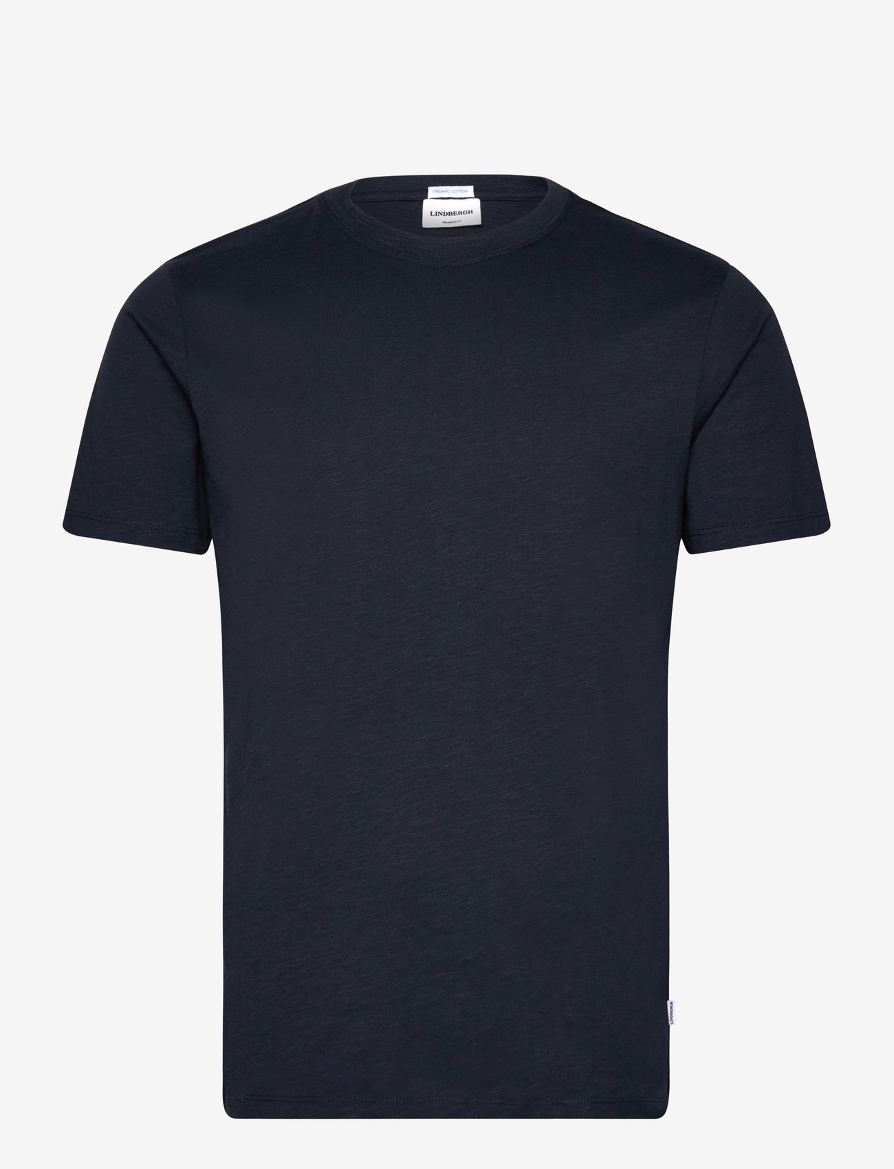 Lindbergh - Organic slub yarn o-neck tee S/S - marškinėliai trumpomis rankovėmis - navy - 1