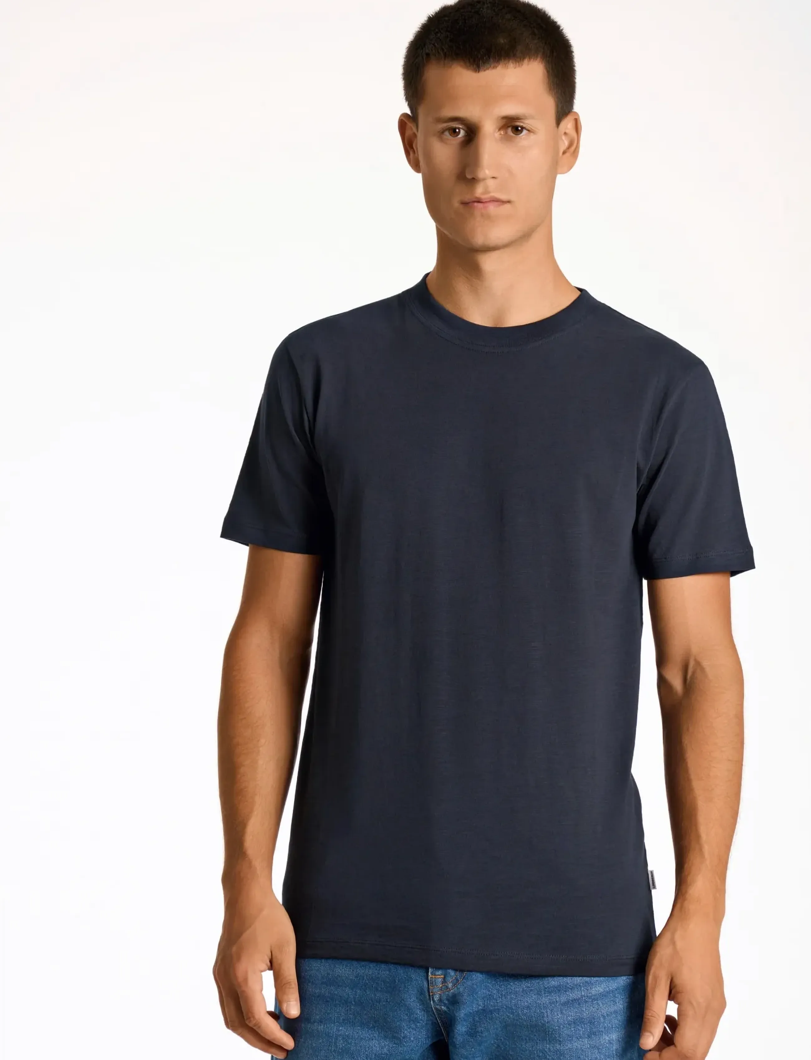 Organic Slub Yarn O-Neck Tee S/S 2