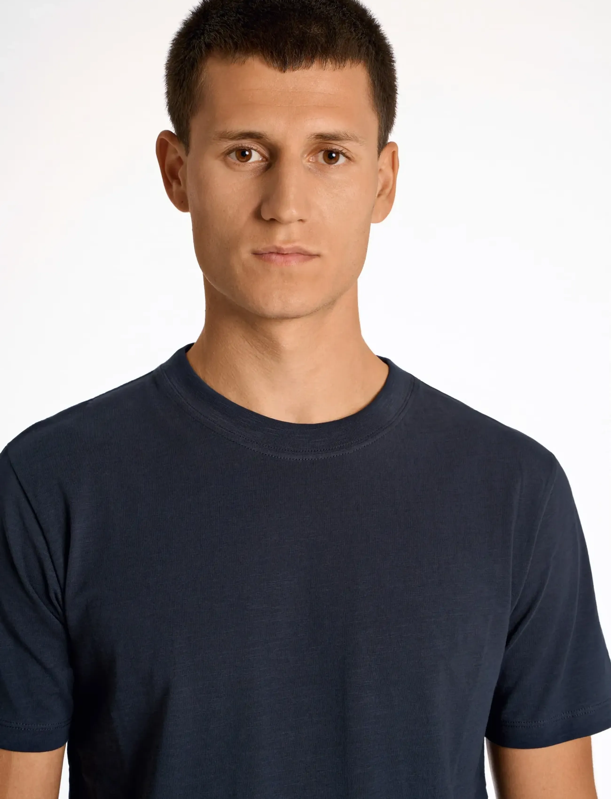 Organic Slub Yarn O-Neck Tee S/S 4