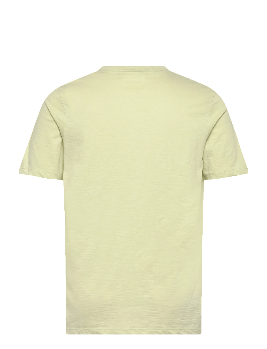 Lindbergh - Organic slub yarn o-neck tee S/S - kurzärmelige t-shirts - pastel green - 2