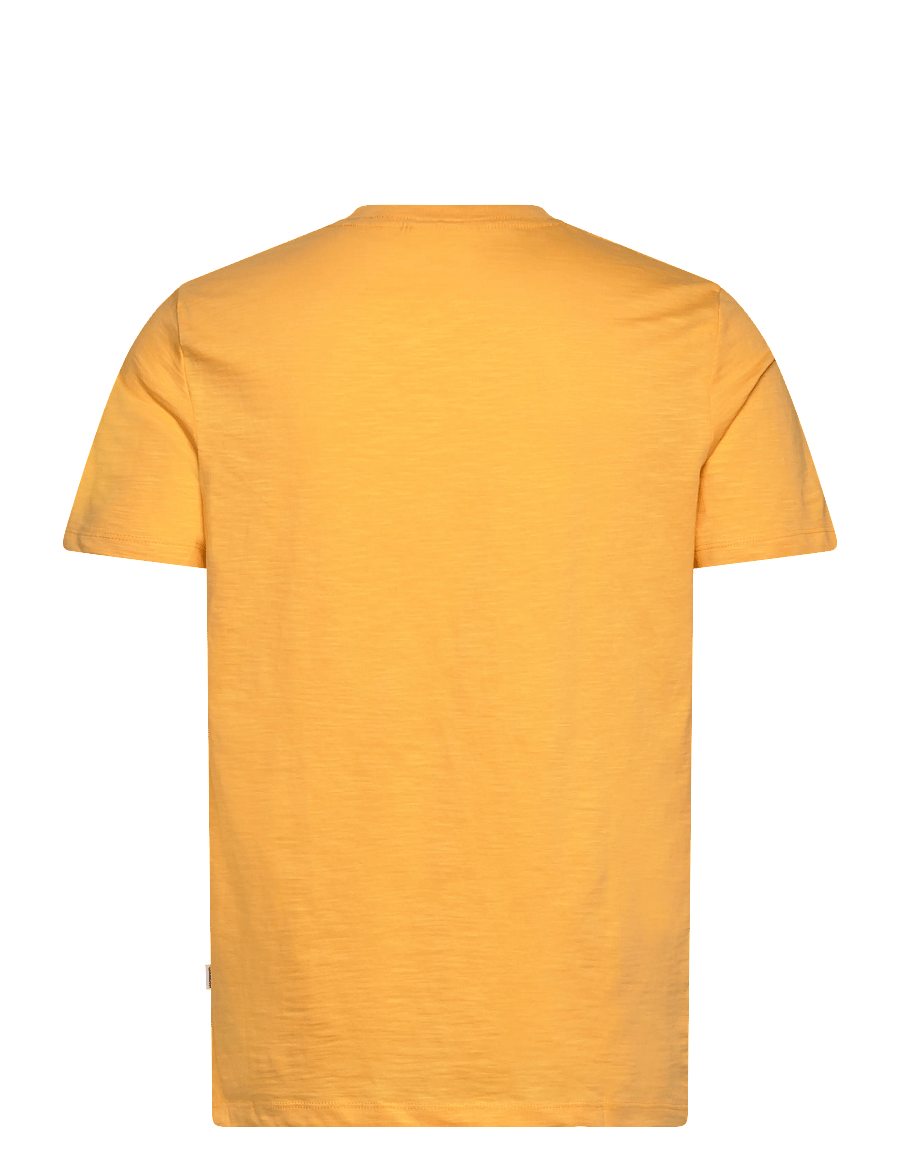 Lindbergh - Organic slub yarn o-neck tee S/S - lühikeste varrukatega t-särgid - soft orange - 2
