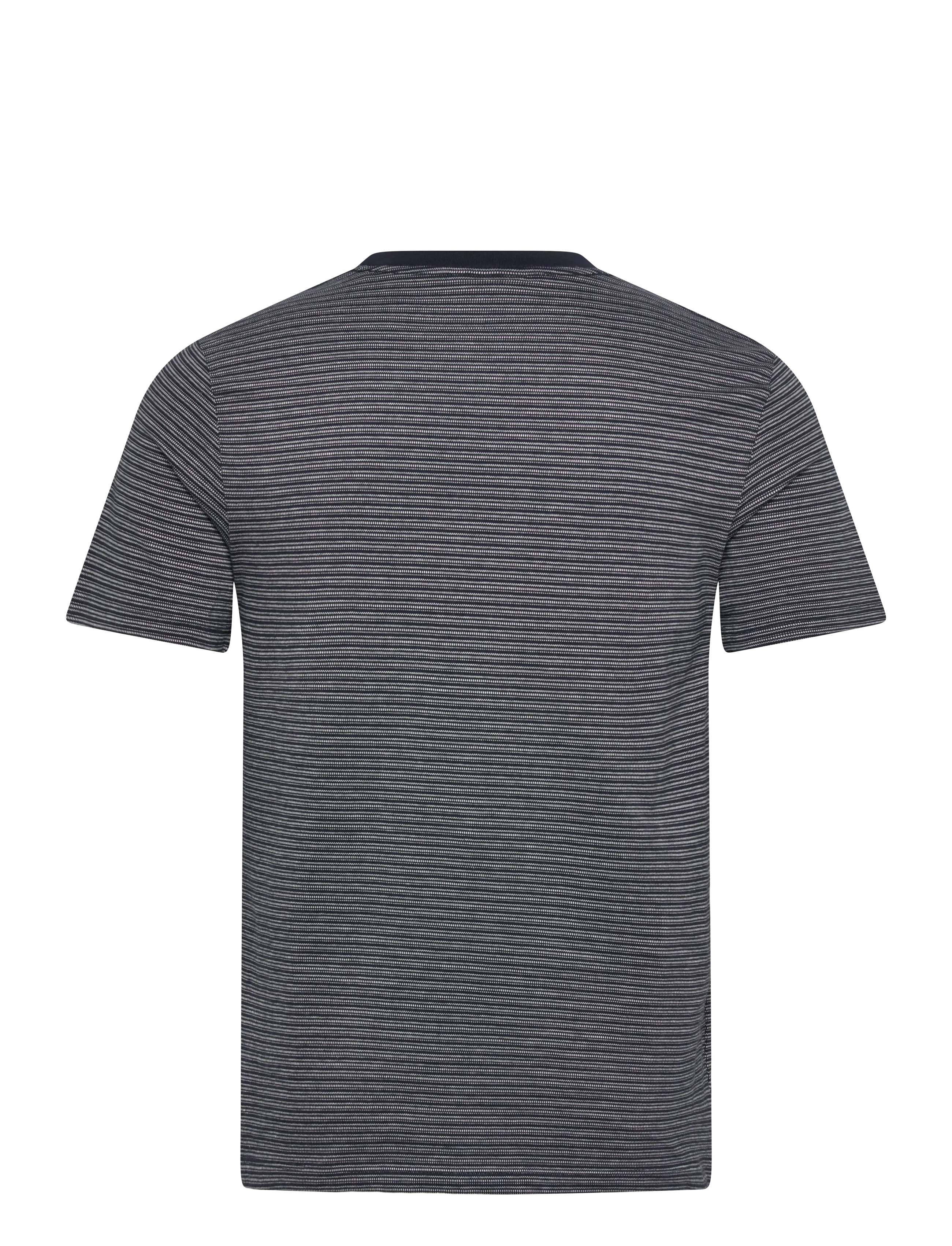 Lindbergh - Striped o-neck tee S/S - kortärmade t-shirts - navy - 2