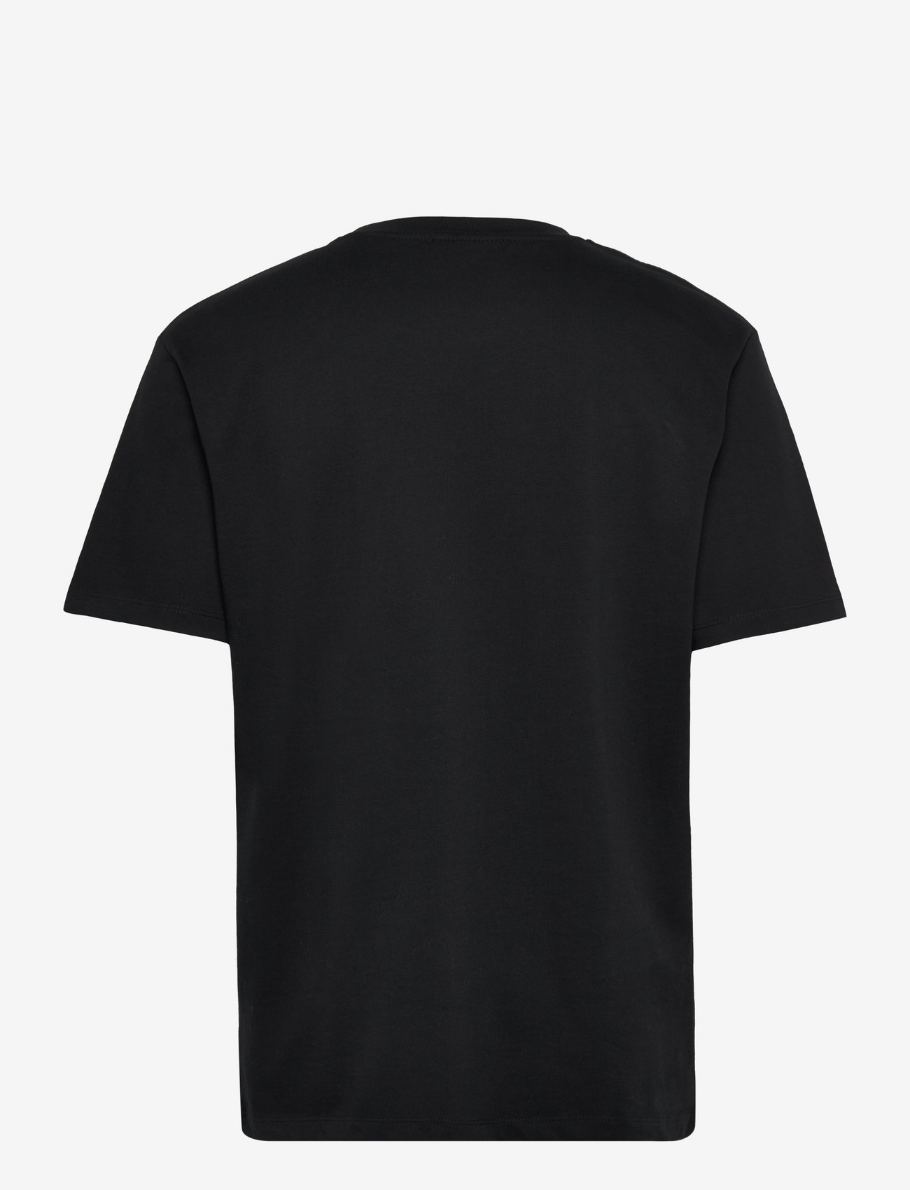 Lindbergh - O-neck tee oversize S/S - kortärmade t-shirts - black - 2