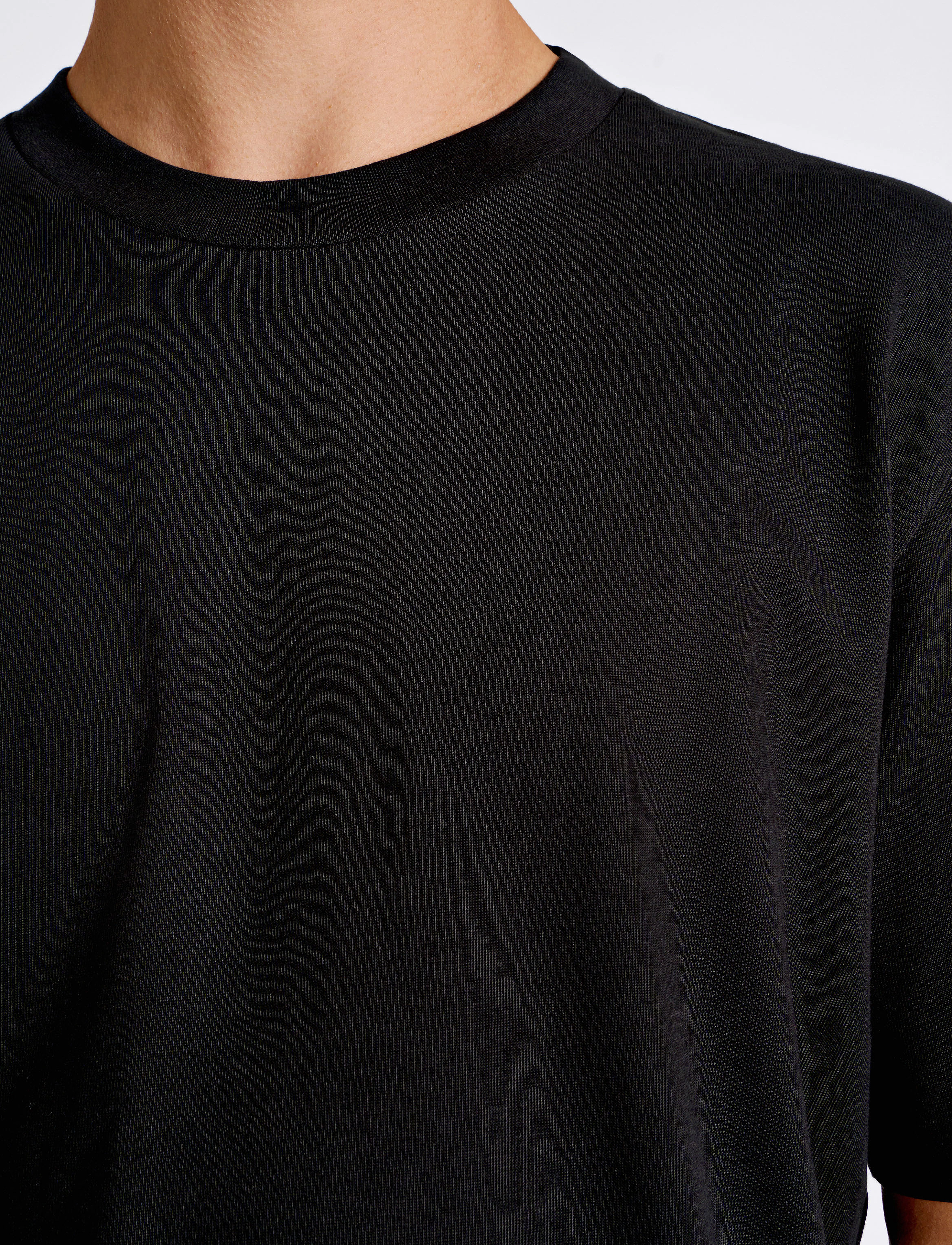 Lindbergh - O-neck tee oversize S/S - laveste priser - black - 5
