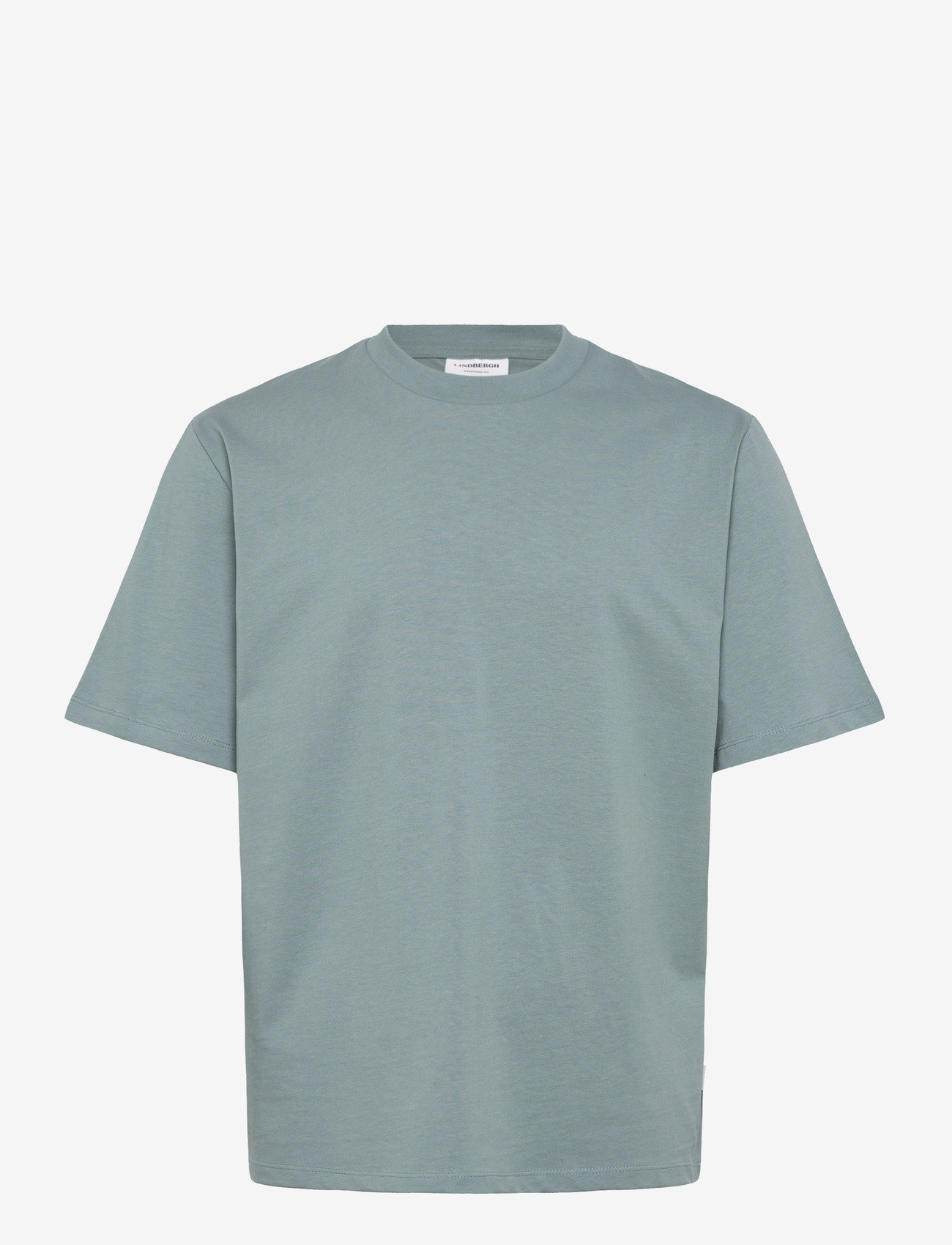 Lindbergh - O-neck tee oversize S/S - kurzärmelig - dk aqua - 1