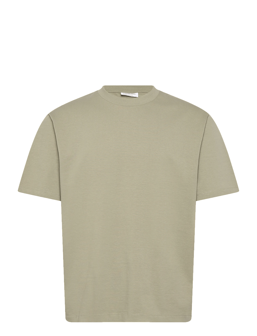 Lindbergh - O-neck tee oversize S/S - kurzärmelig - dusty olive - 1