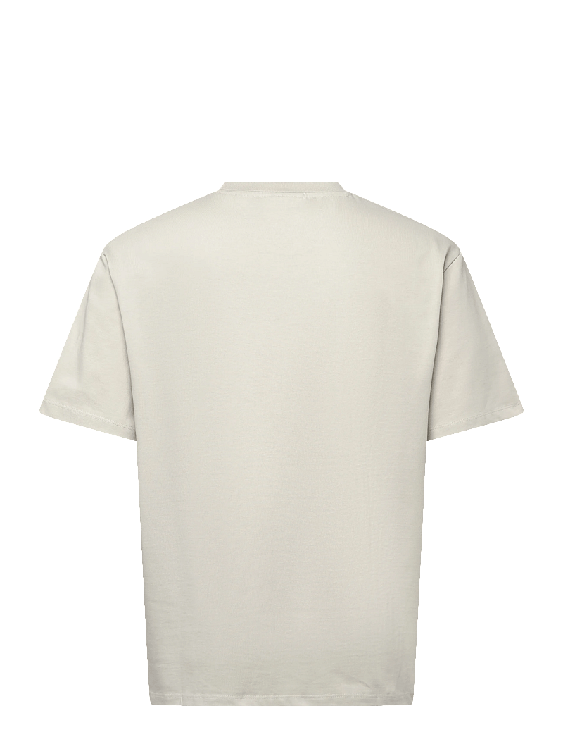 Lindbergh - O-neck tee oversize S/S - lühikeste varrukatega t-särgid - fair grey - 2