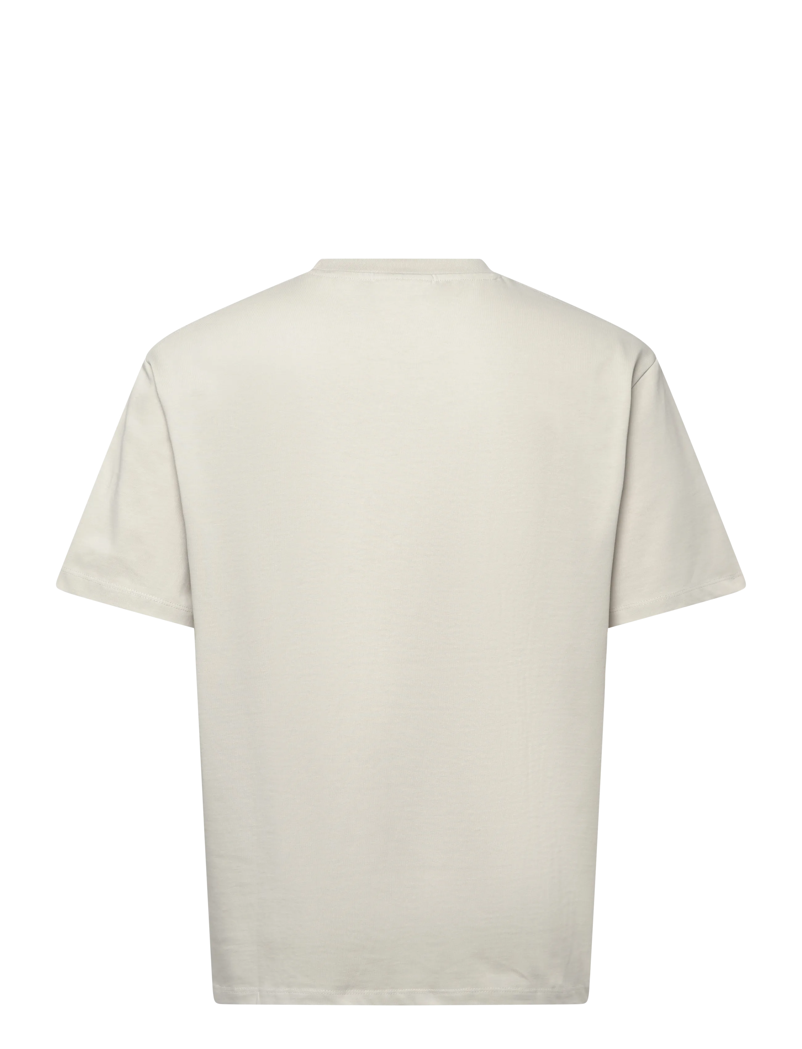 Lindbergh - O-neck tee oversize S/S - stutterma bolir - fair grey - 2
