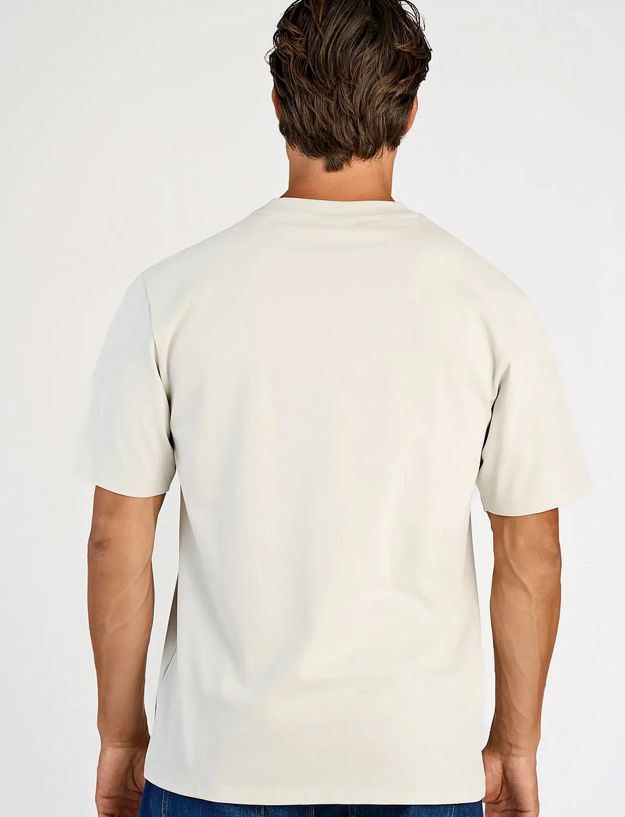 Lindbergh - O-neck tee oversize S/S - kurzärmelig - fair grey - 4