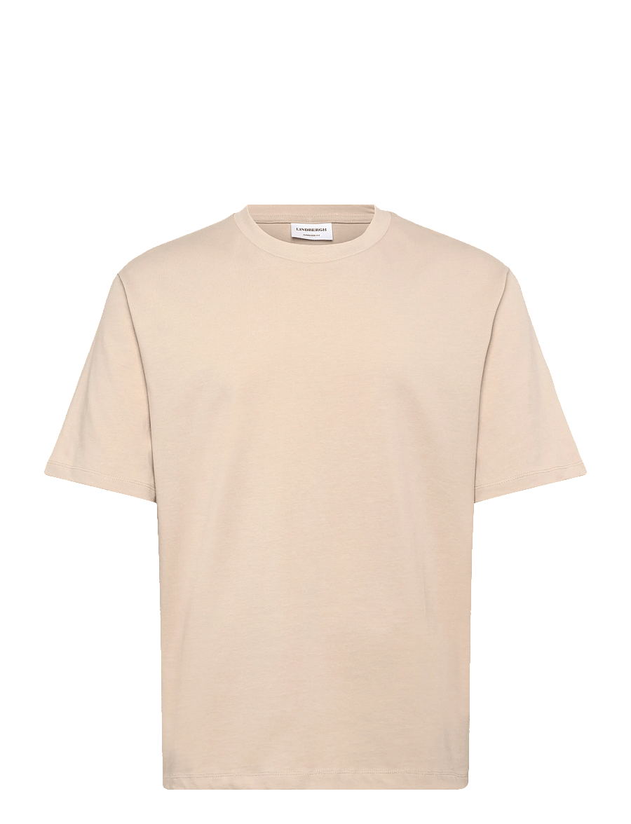 Lindbergh - O-neck tee oversize S/S - kurzärmelig - lt grey stone - 1