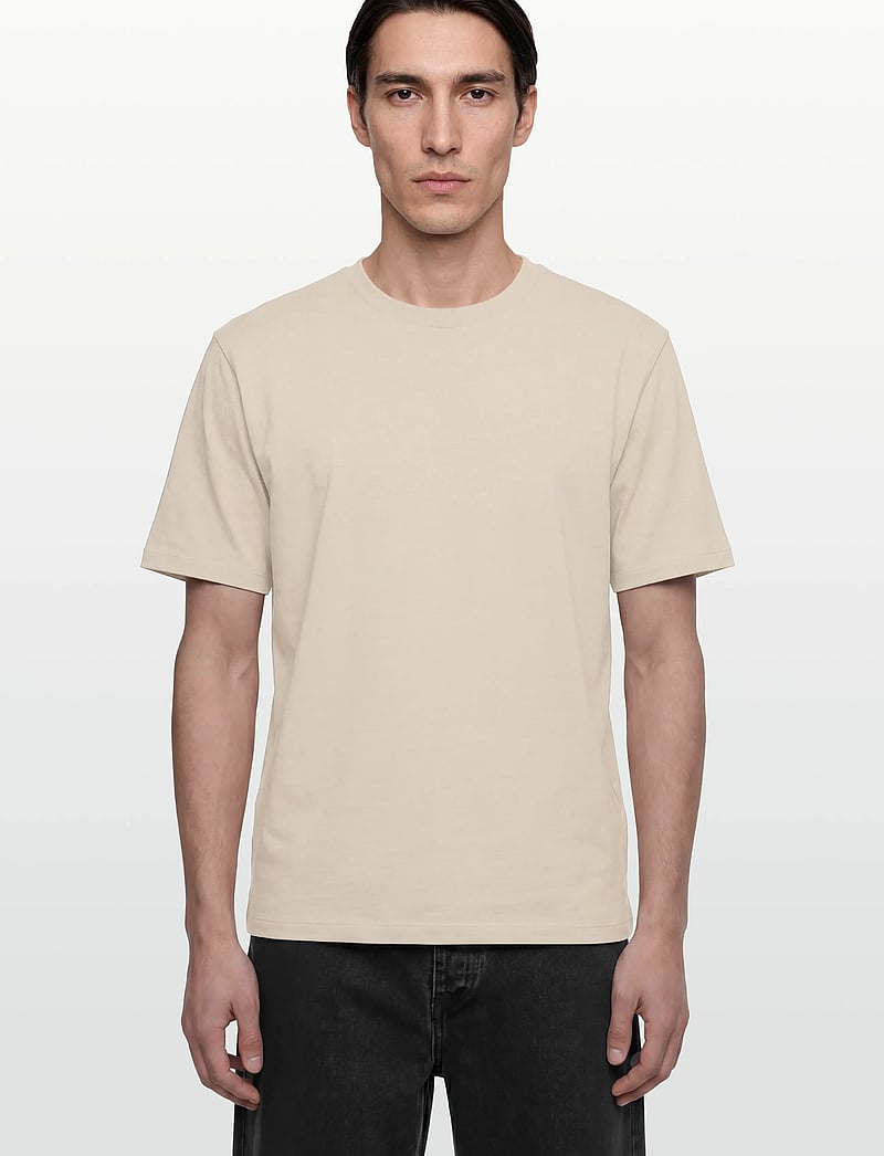 Lindbergh - O-neck tee oversize S/S - lühikeste varrukatega t-särgid - lt grey stone - 3