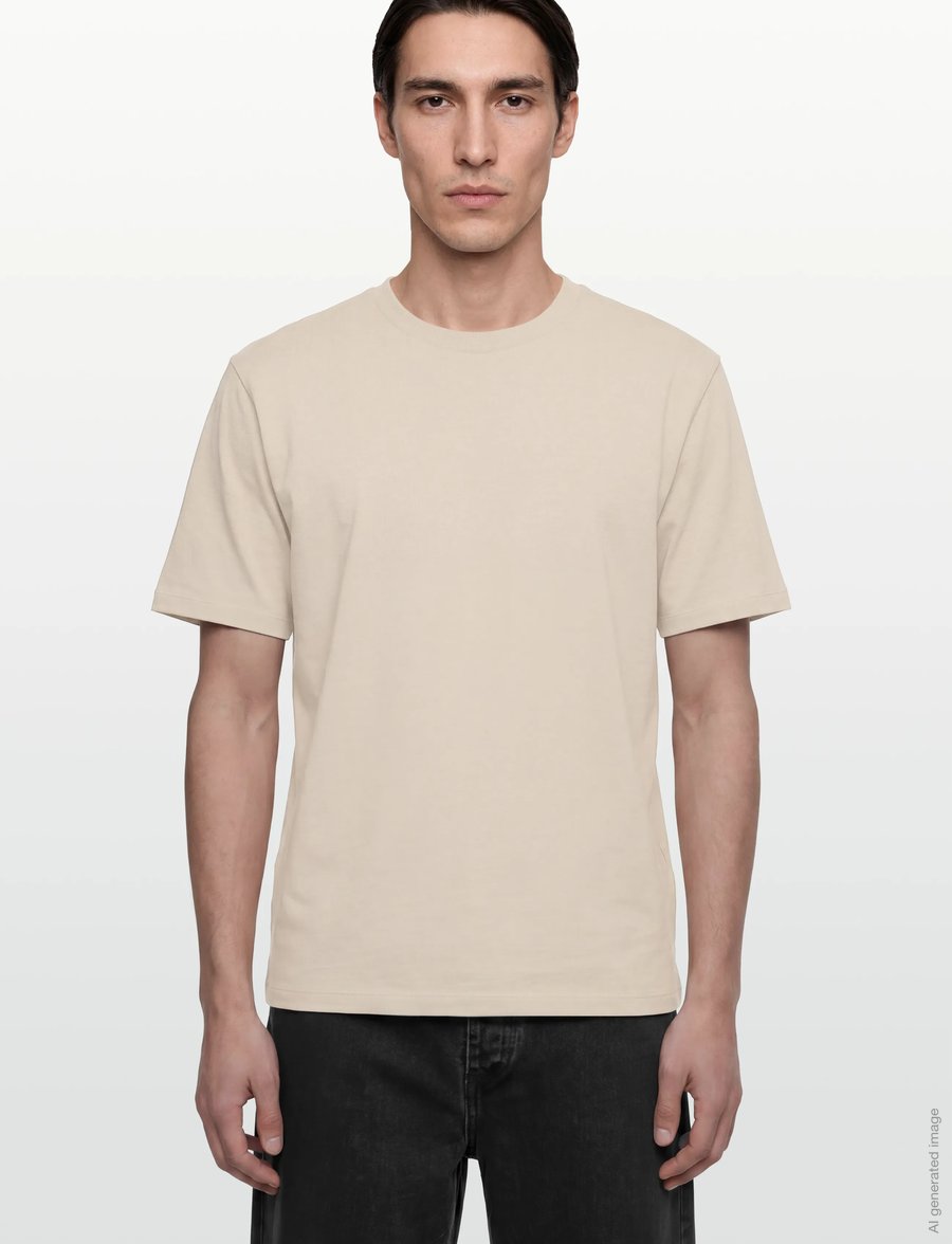 Lindbergh - O-neck tee oversize S/S - kurzärmelig - lt grey stone - 3