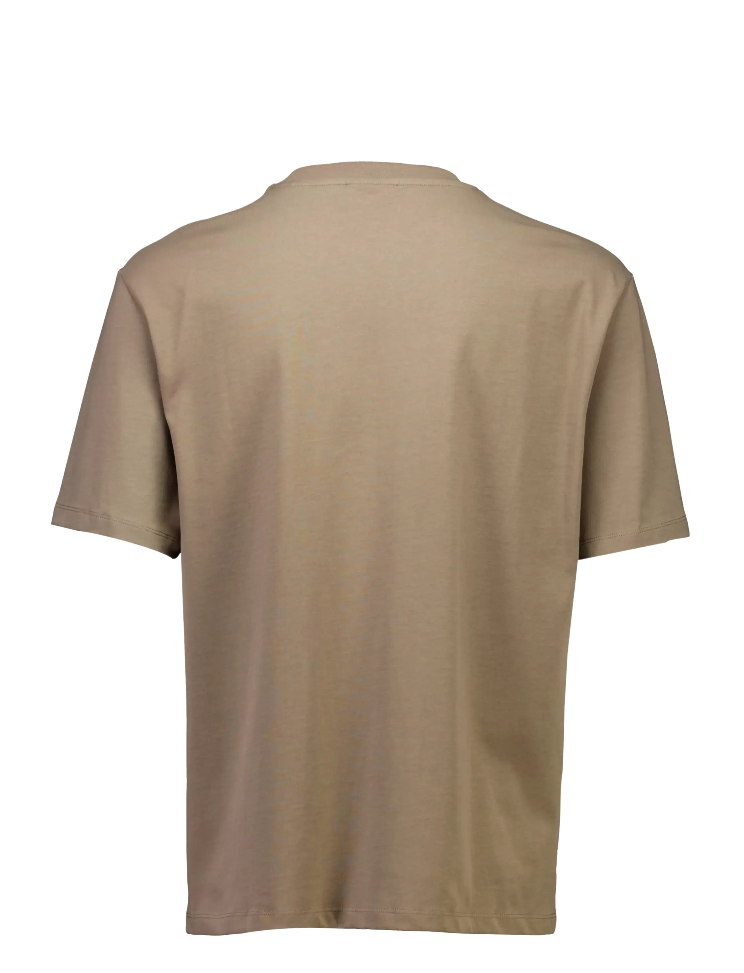Lindbergh - O-neck tee oversize S/S - kortärmade t-shirts - mid stone - 2