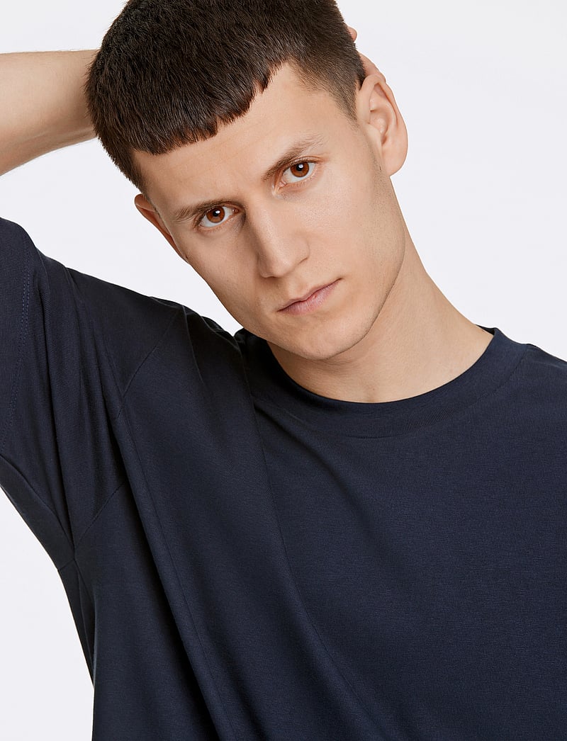 Lindbergh - O-neck tee oversize S/S - kurzärmelig - navy - 5