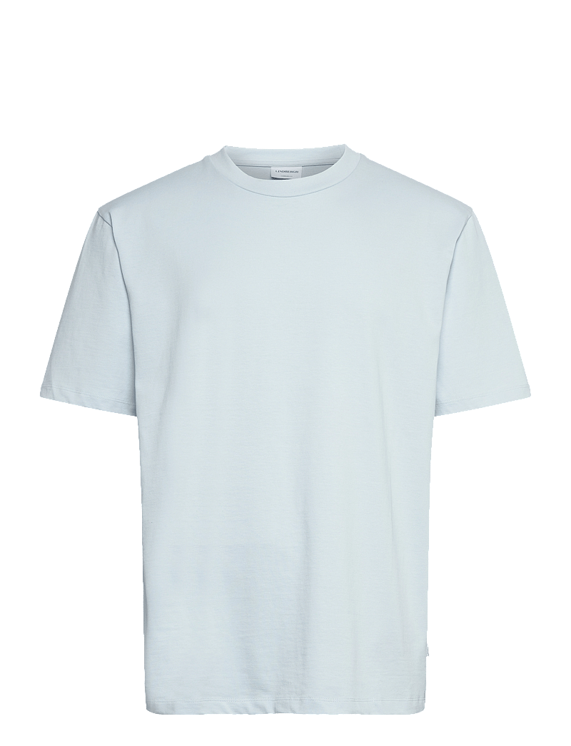 Lindbergh - O-neck tee oversize S/S - kurzärmelig - pastel blue - 1