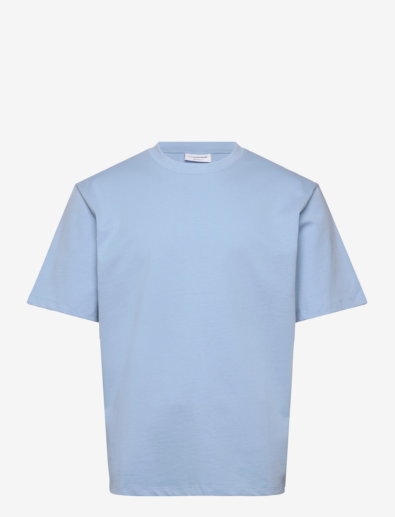 Lindbergh - O-neck tee oversize S/S - lühikeste varrukatega t-särgid - soft blue - 1