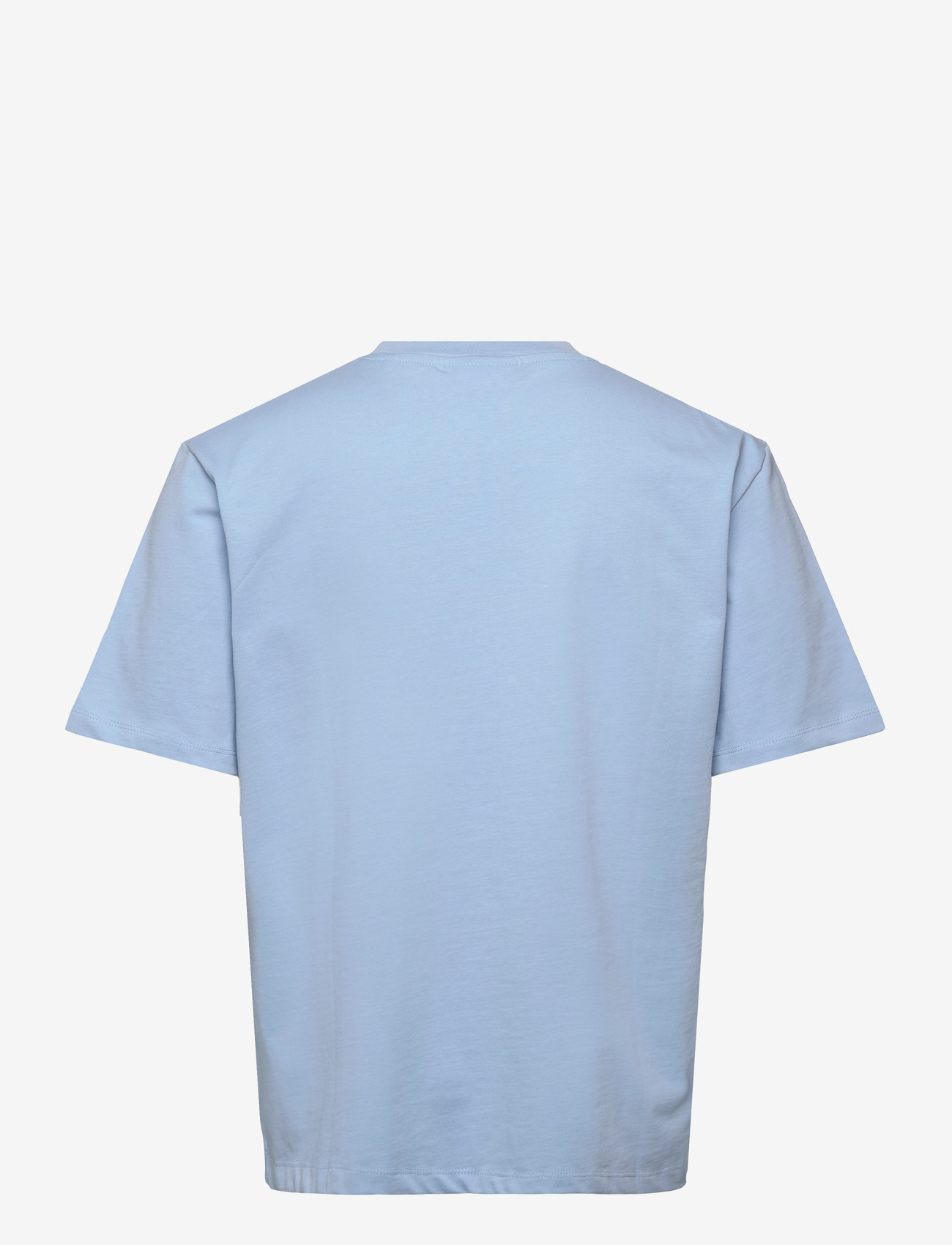 Lindbergh - O-neck tee oversize S/S - lühikeste varrukatega t-särgid - soft blue - 2