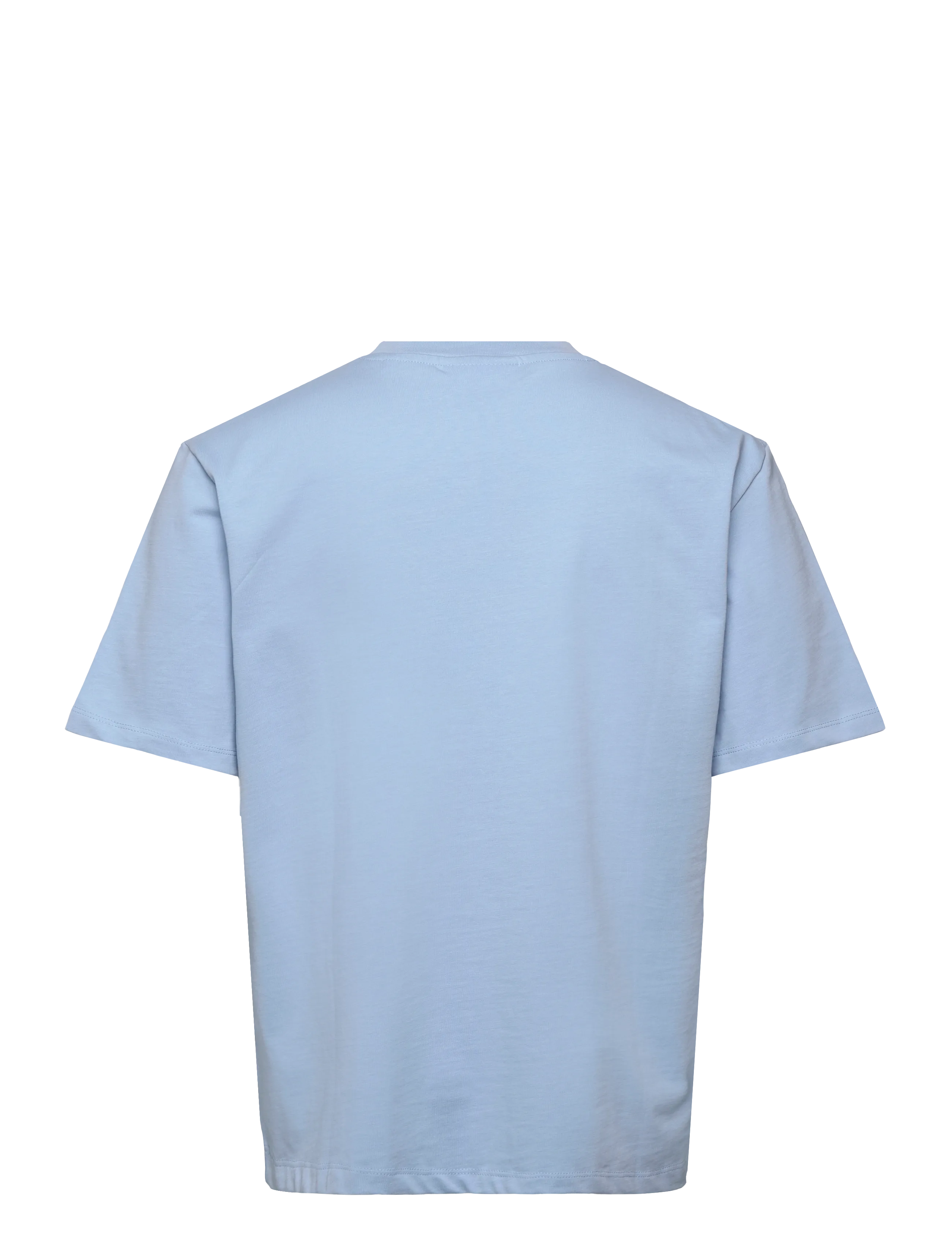 Lindbergh - O-neck tee oversize S/S - short-sleeved t-shirts - soft blue - 2