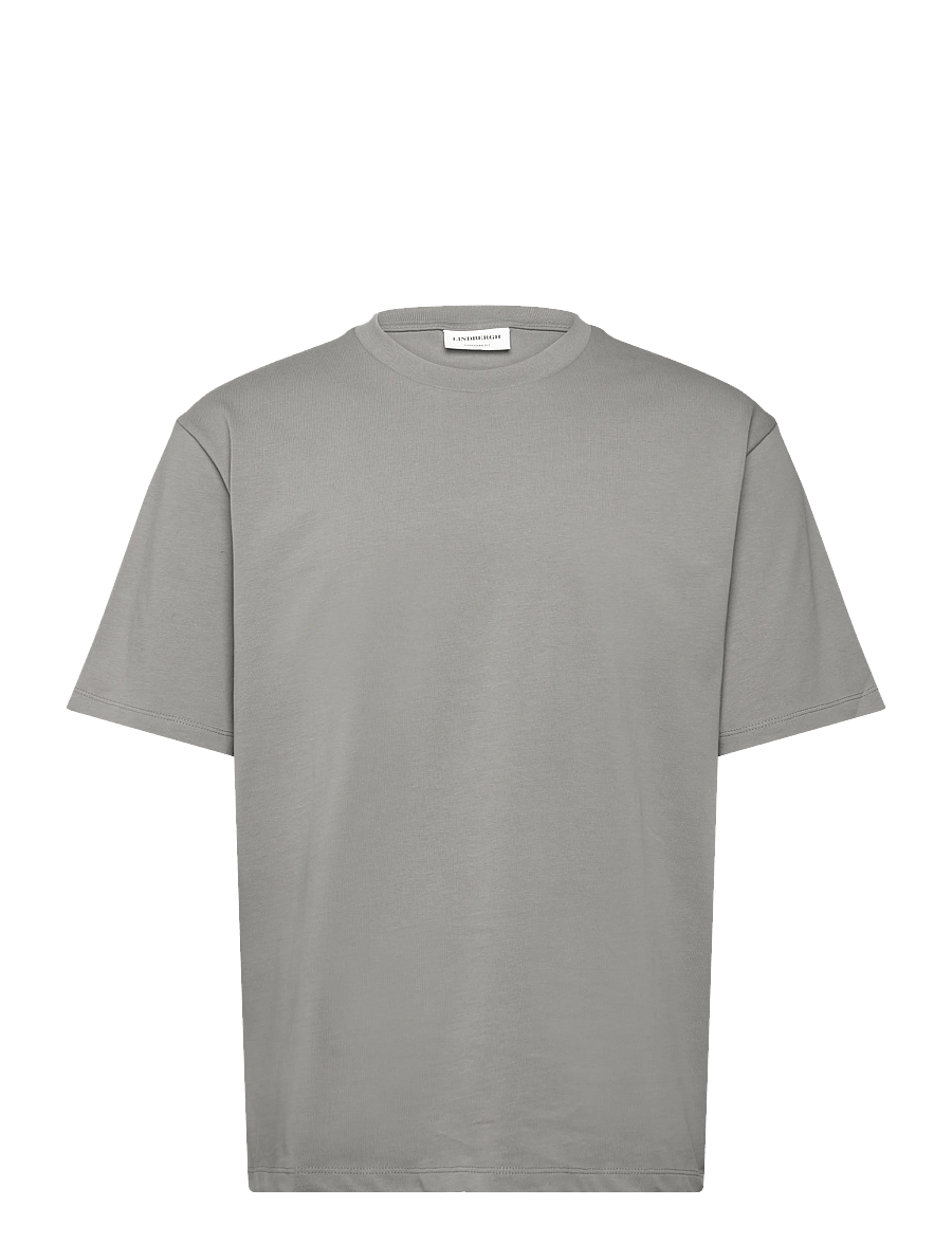 Lindbergh - O-neck tee oversize S/S - lühikeste varrukatega t-särgid - stone grey - 1