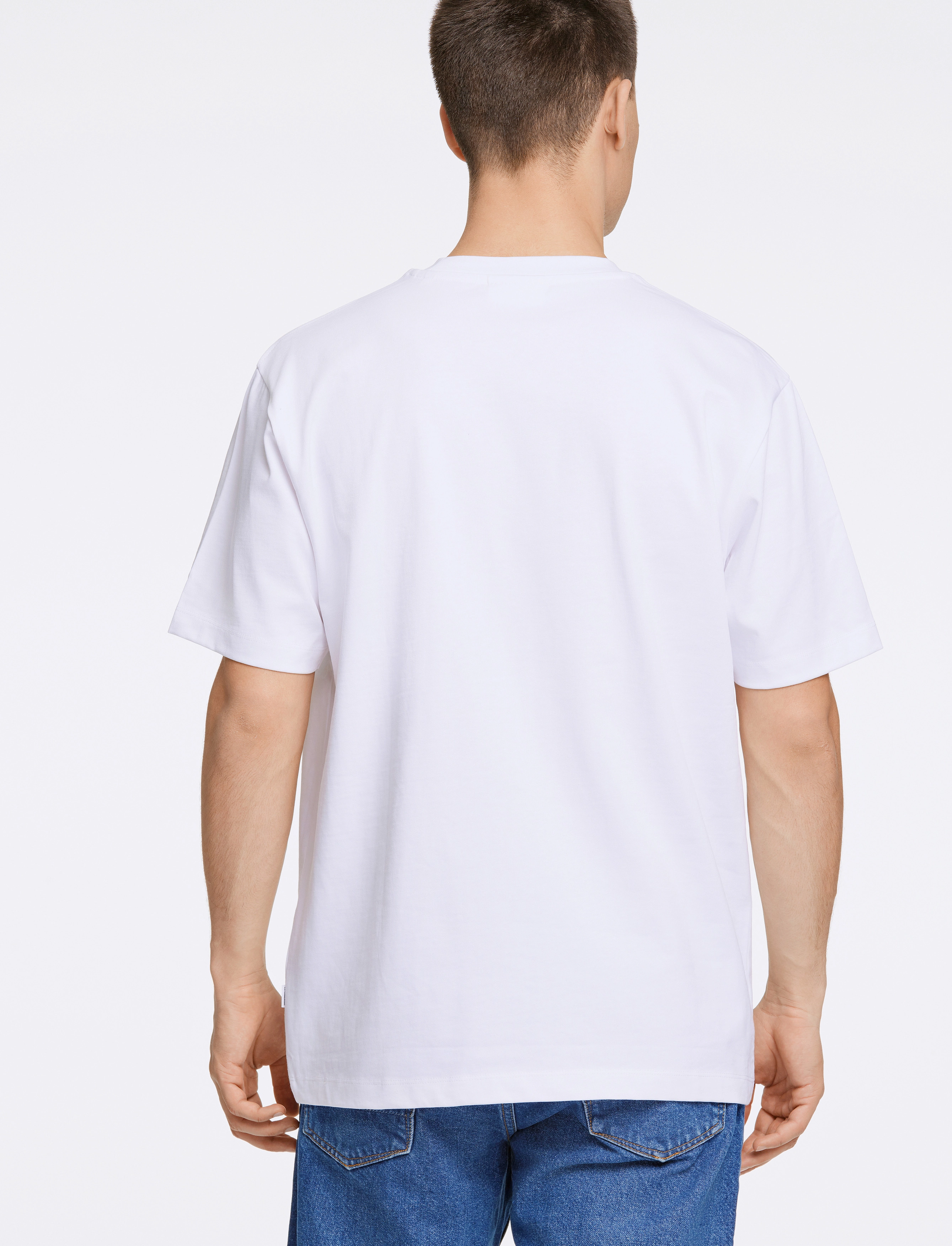 Lindbergh - O-neck tee oversize S/S - laveste priser - white - 3