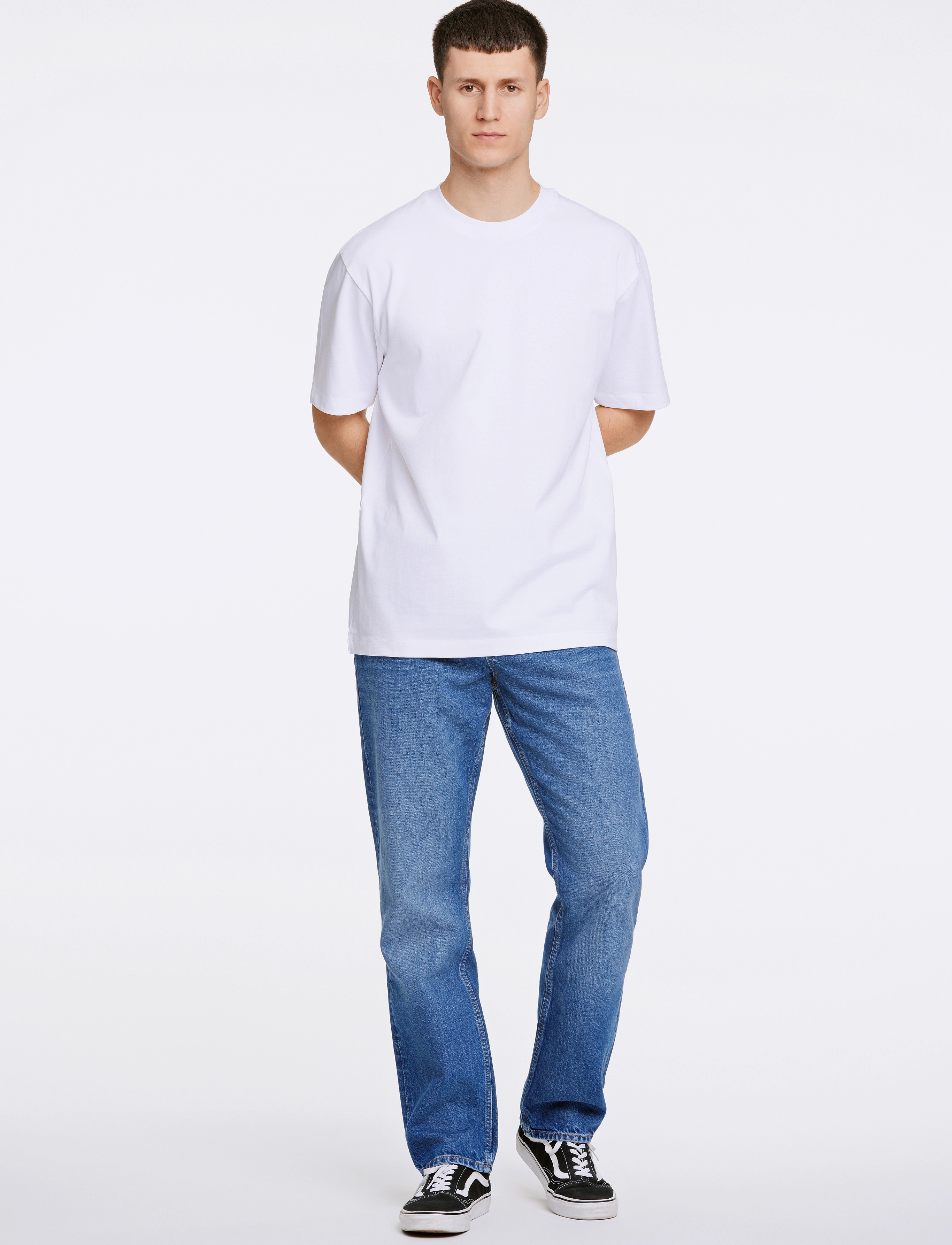 Lindbergh - O-neck tee oversize S/S - laveste priser - white - 4