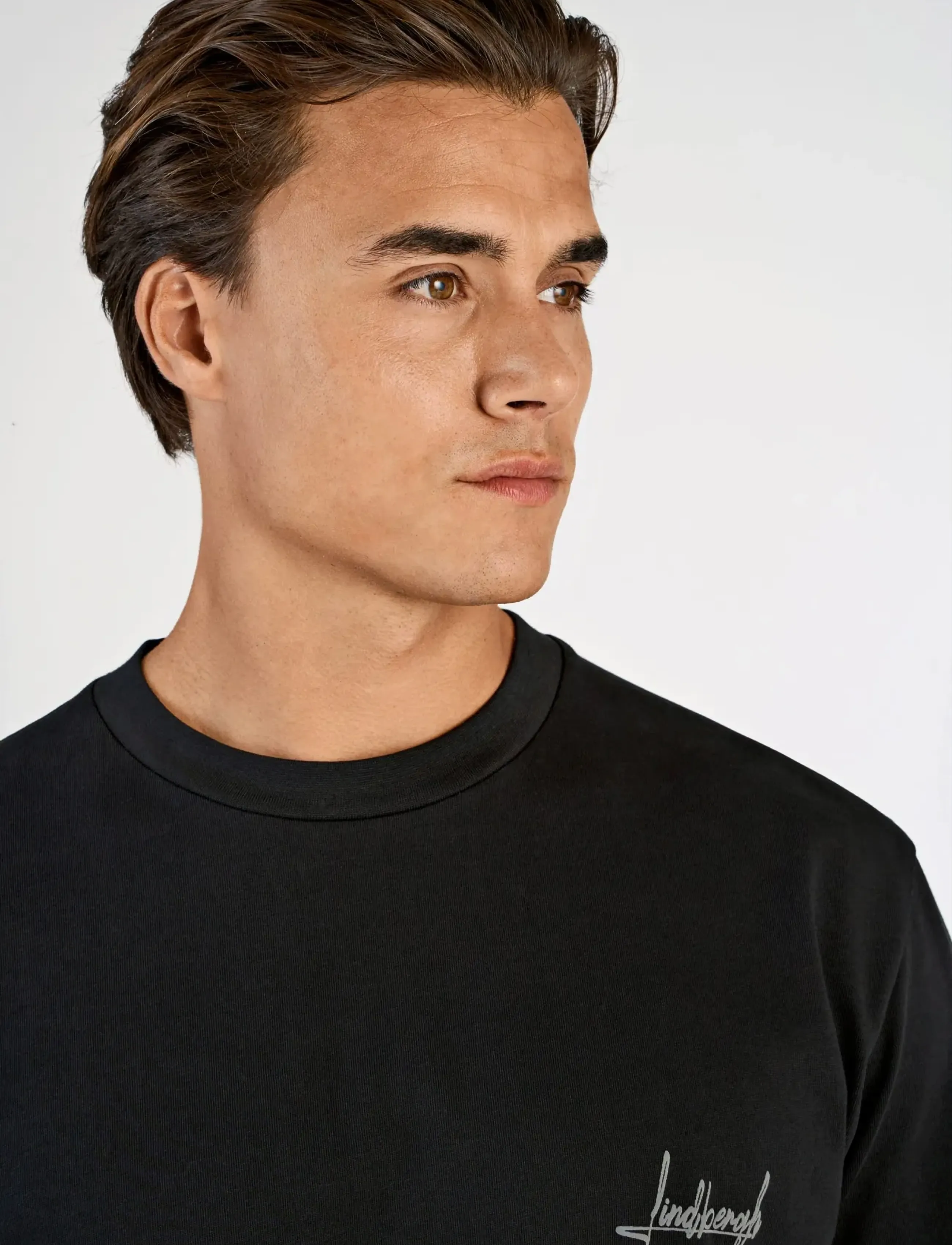 Lindbergh - Oversized o-neck signature tee S/S - kurzärmelig - black - 5