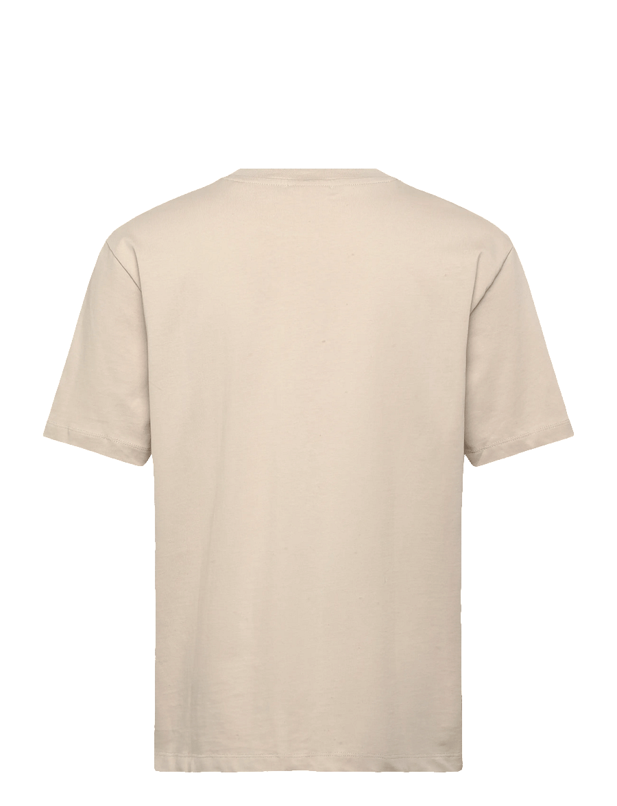 Lindbergh - Oversized o-neck signature tee S/S - kortærmede t-shirts - lt grey stone - 2