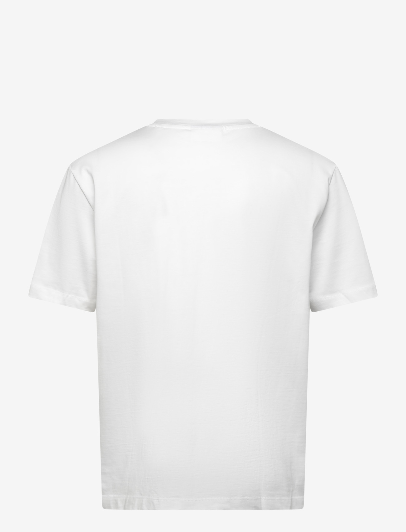 Lindbergh - Oversized o-neck signature tee S/S - kortærmede t-shirts - white - 2