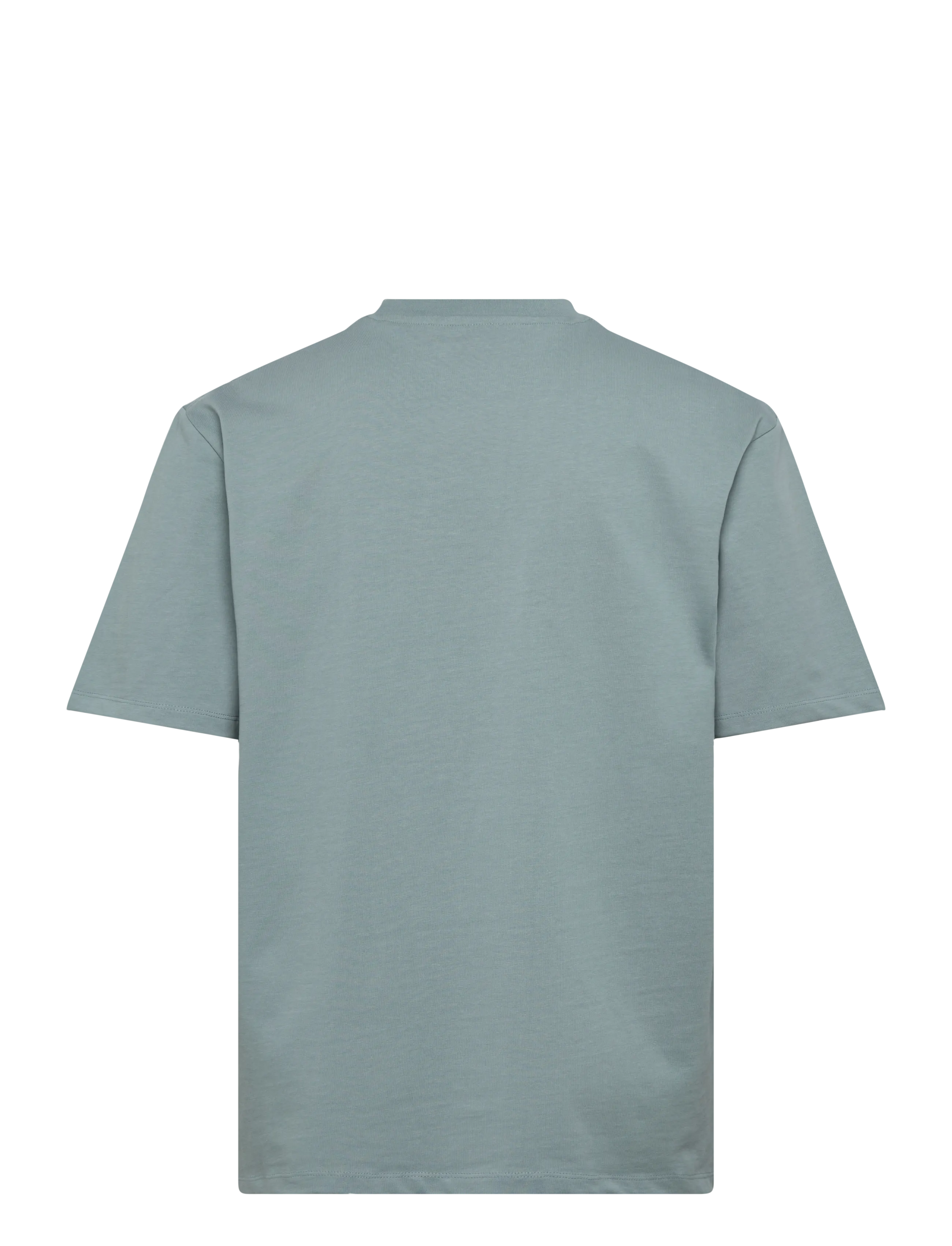 Lindbergh - Oversized brand carrier tee S/S - kortærmede t-shirts - dk aqua - 2
