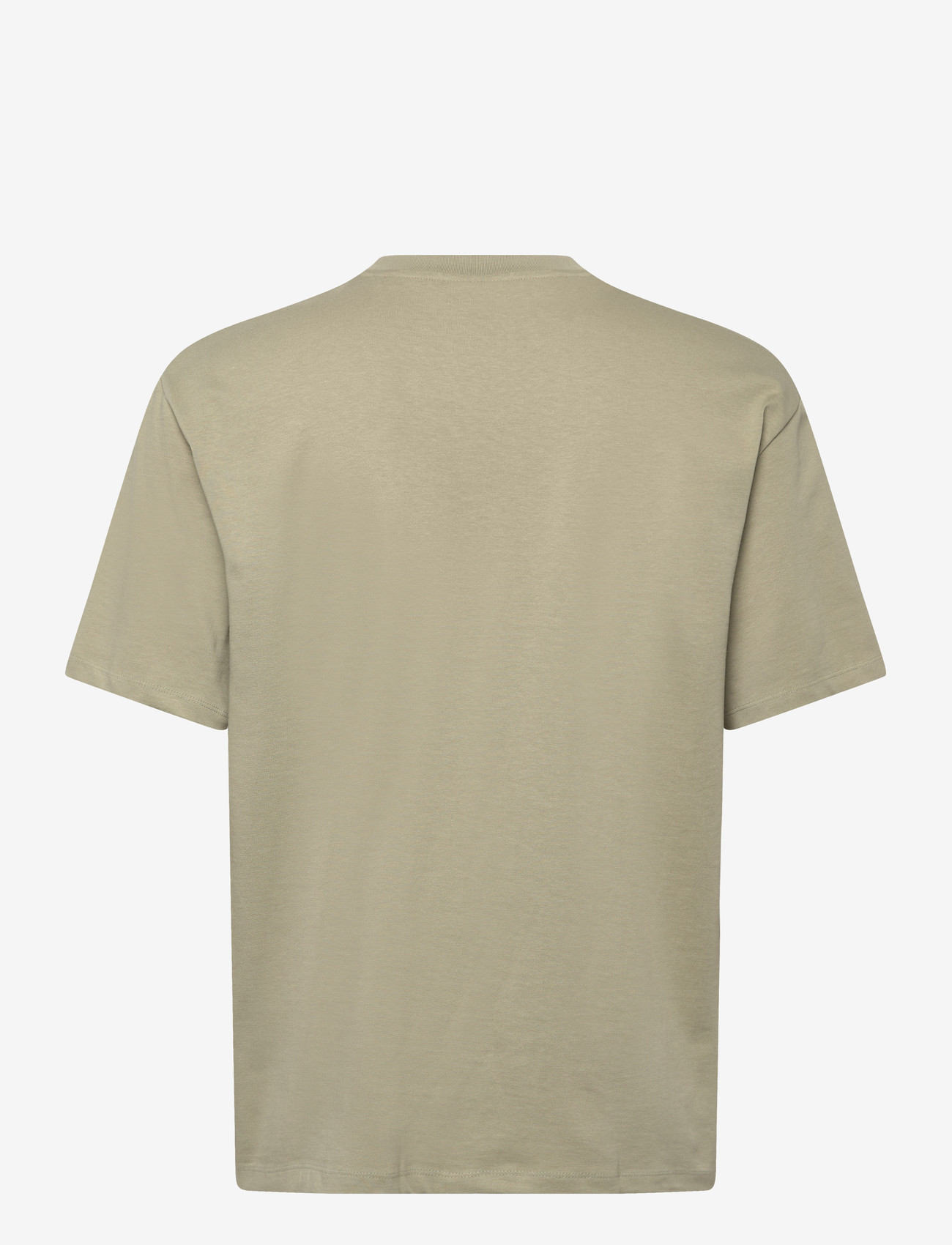 Lindbergh - Oversized brand carrier tee S/S - kortærmede t-shirts - dusty olive - 2
