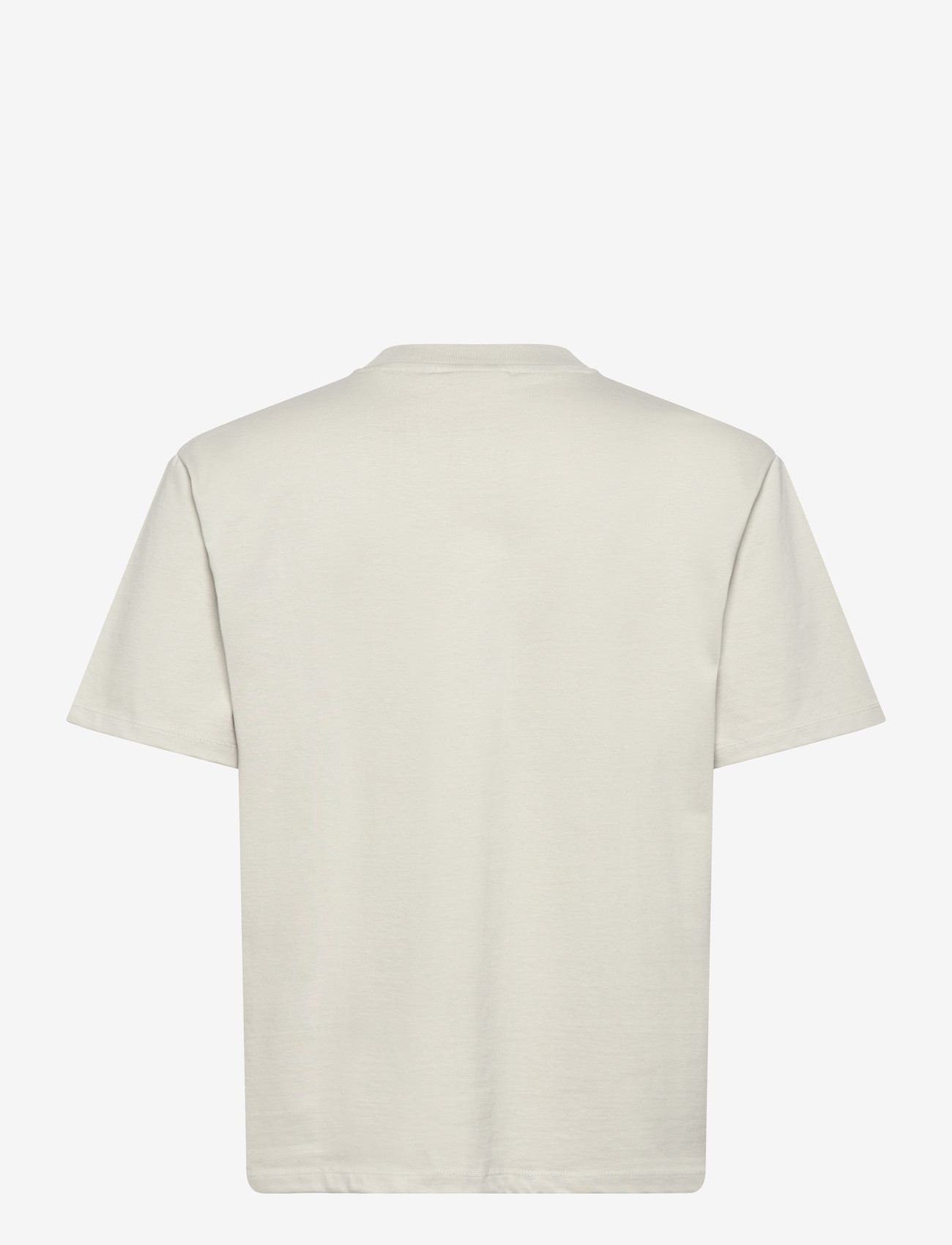 Lindbergh - Oversized brand carrier tee S/S - lühikeste varrukatega t-särgid - fair grey - 2