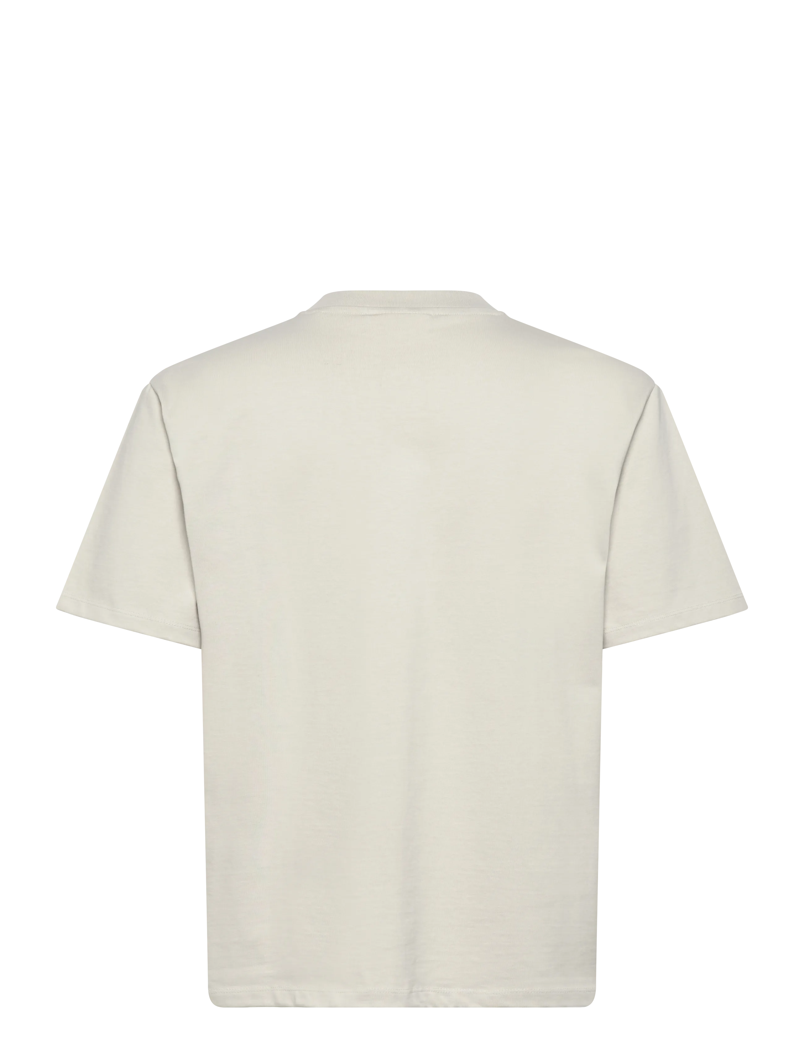 Lindbergh - Oversized brand carrier tee S/S - kortärmade t-shirts - fair grey - 2