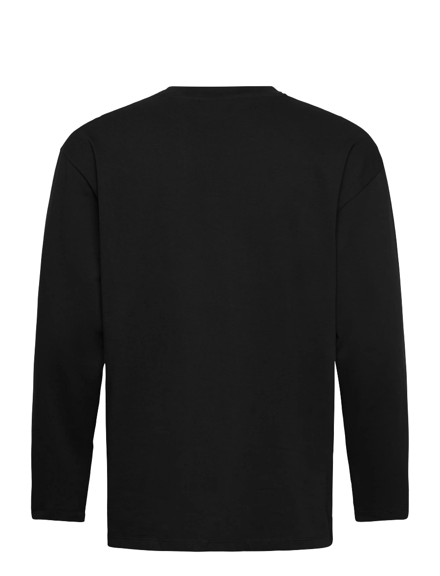 Lindbergh - Oversized pocket tee L/S - langärmelig - black - 1