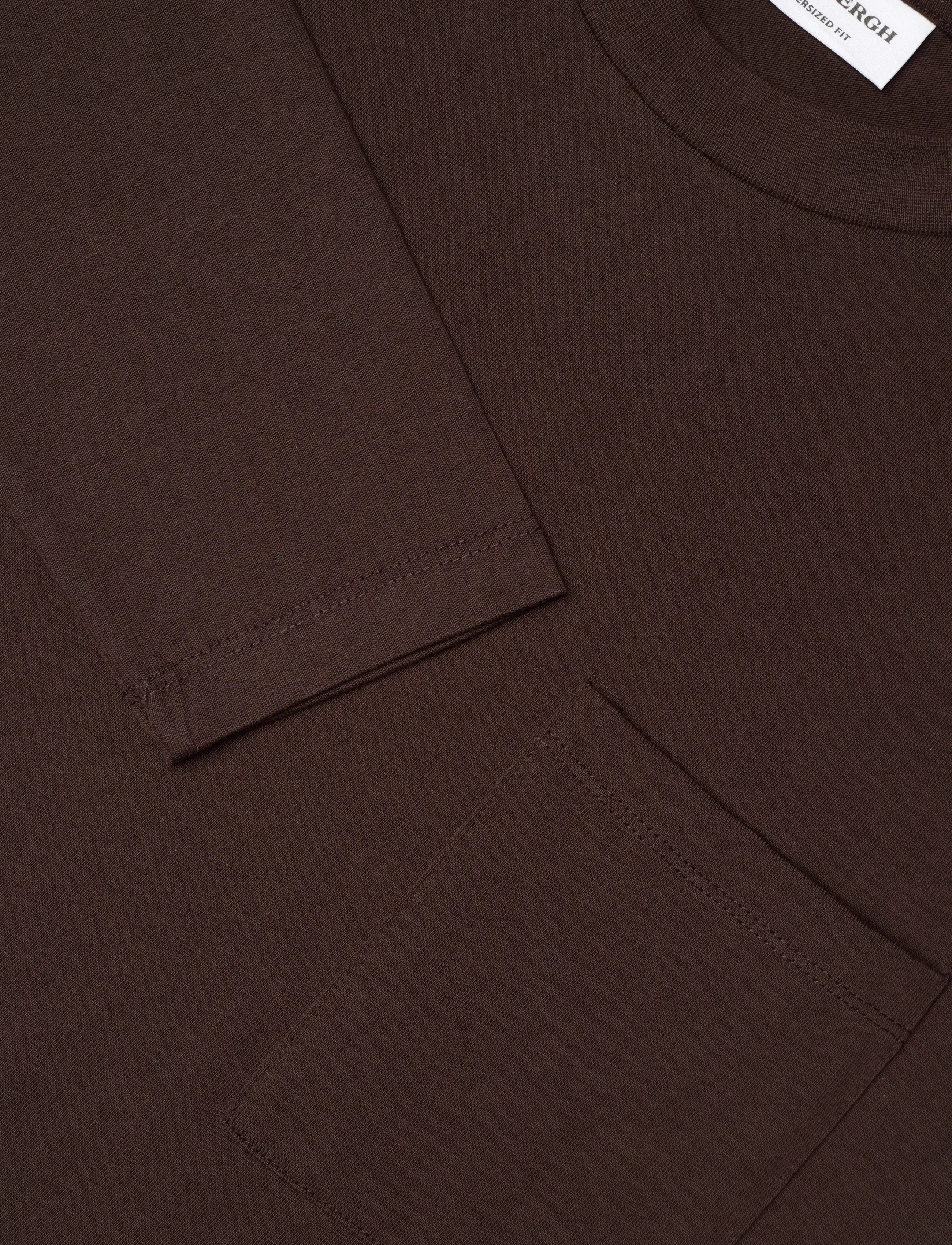 Lindbergh - Oversized pocket tee L/S - langärmelig - dk burgundy - 2