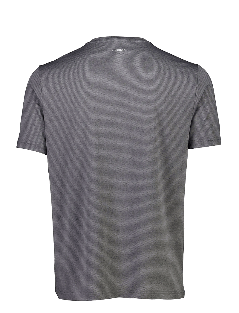 Lindbergh - Technical fast dry tee S/S - t-shirts - grey blend - 2