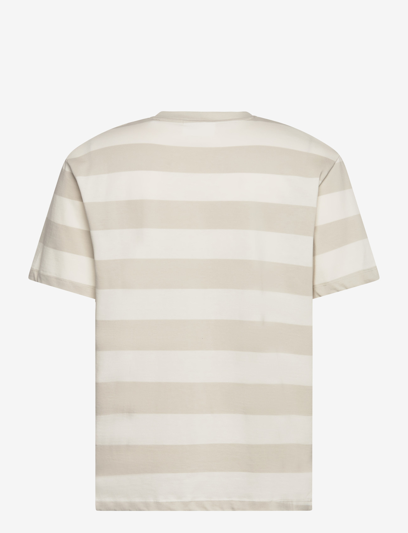 Lindbergh - Striped oversized o-neck tee S/S - lühikeste varrukatega t-särgid - fair grey - 2