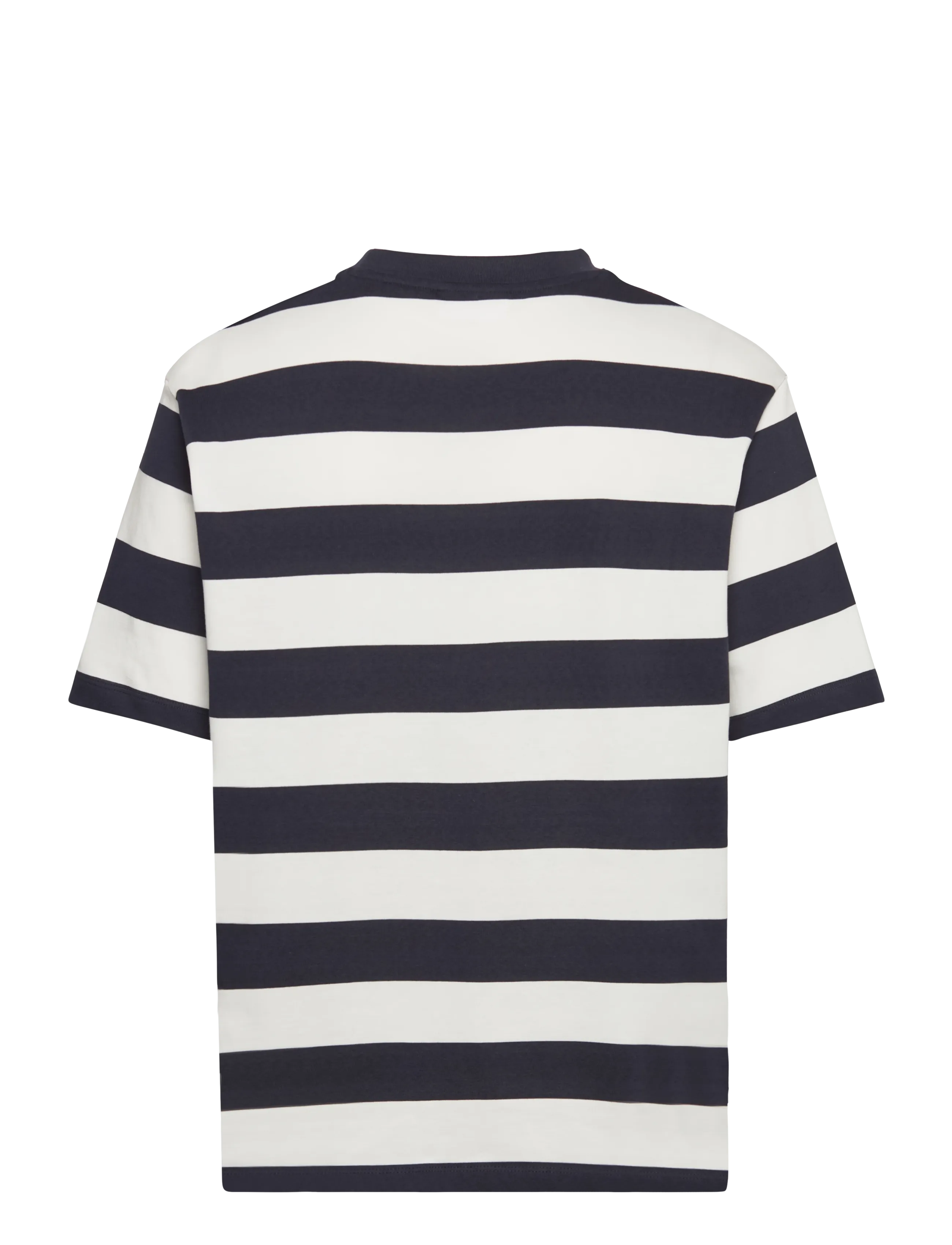 Lindbergh - Striped oversized o-neck tee S/S - die niedrigsten preise - navy - 2