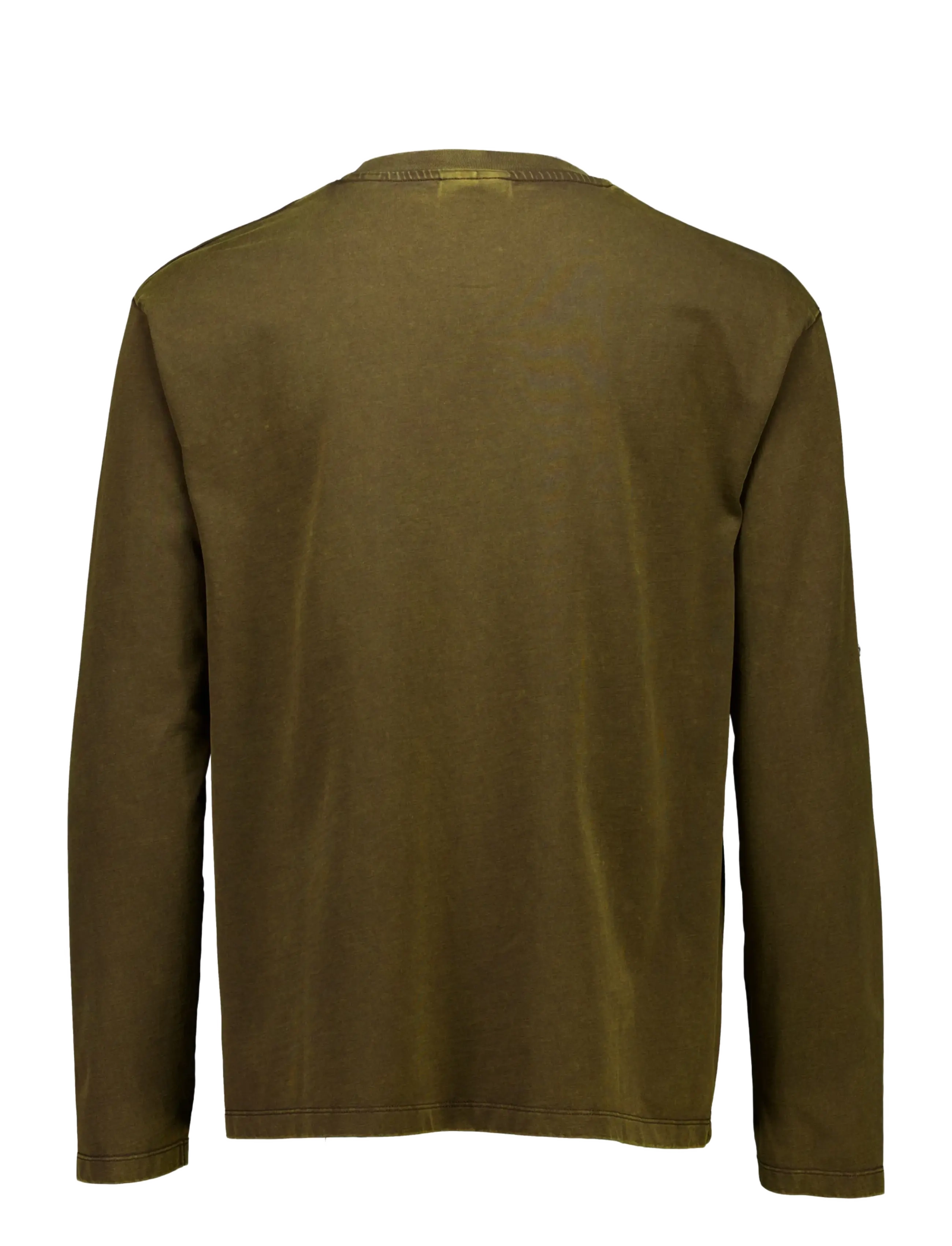 Lindbergh - O-neck tee oversized cropped L/S - dk brown - 2