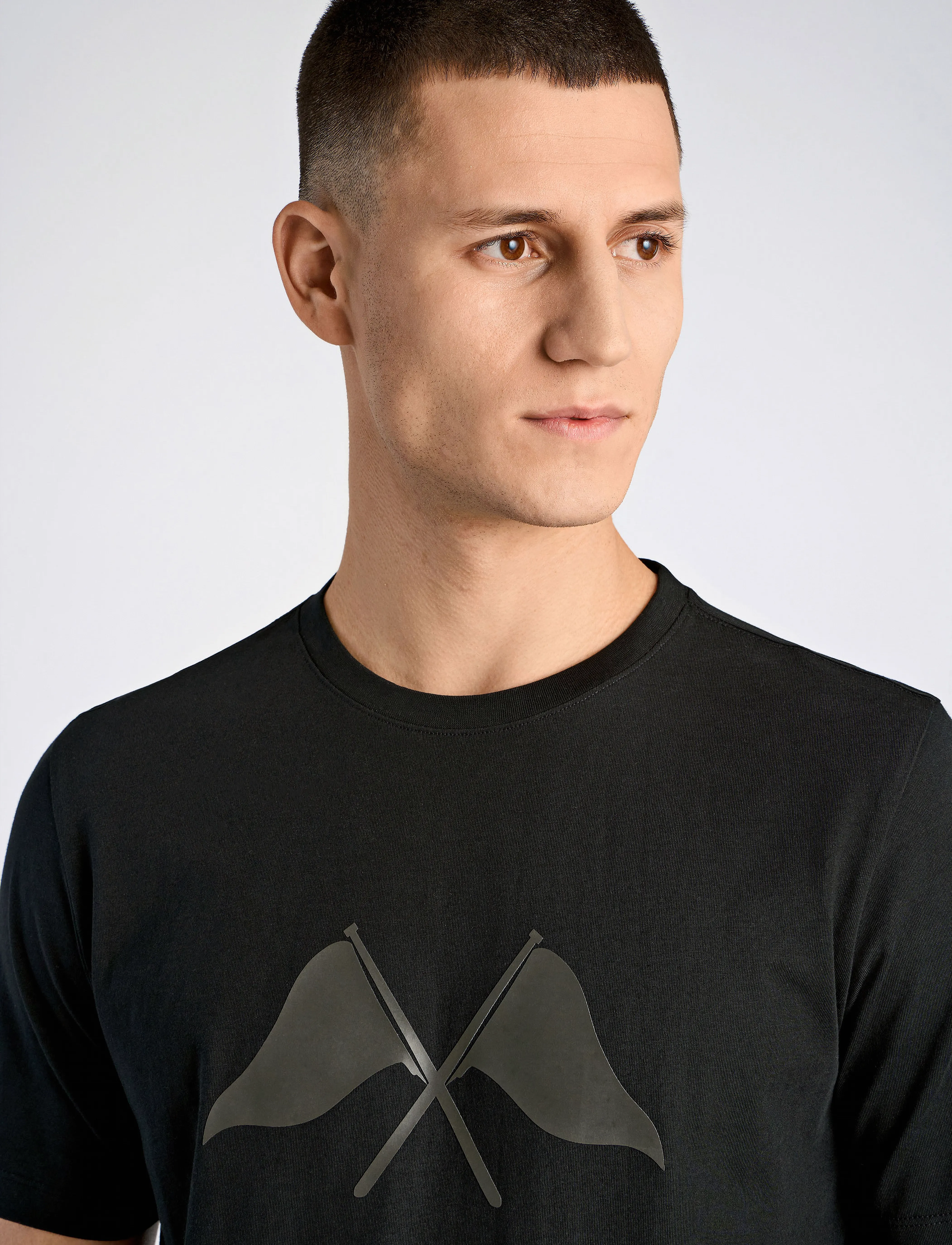 Lindbergh - Copenhagen print tee S/S - die niedrigsten preise - black - 5