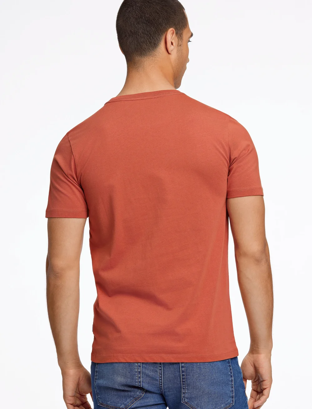 Lindbergh - Copenhagen print tee S/S - stutterma bolir - clay - 3