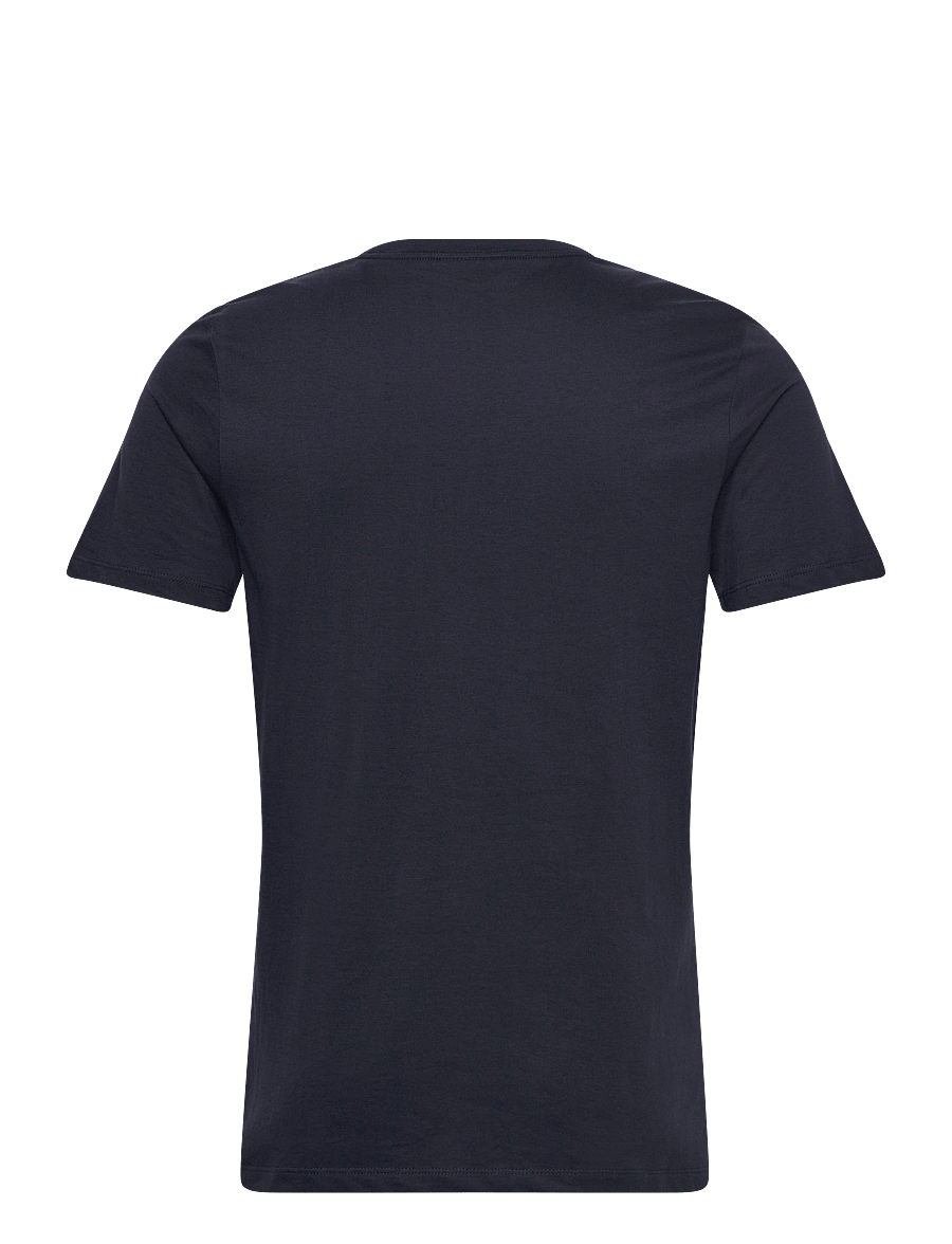 Lindbergh - Copenhagen print tee S/S - kortärmade t-shirts - navy - 2