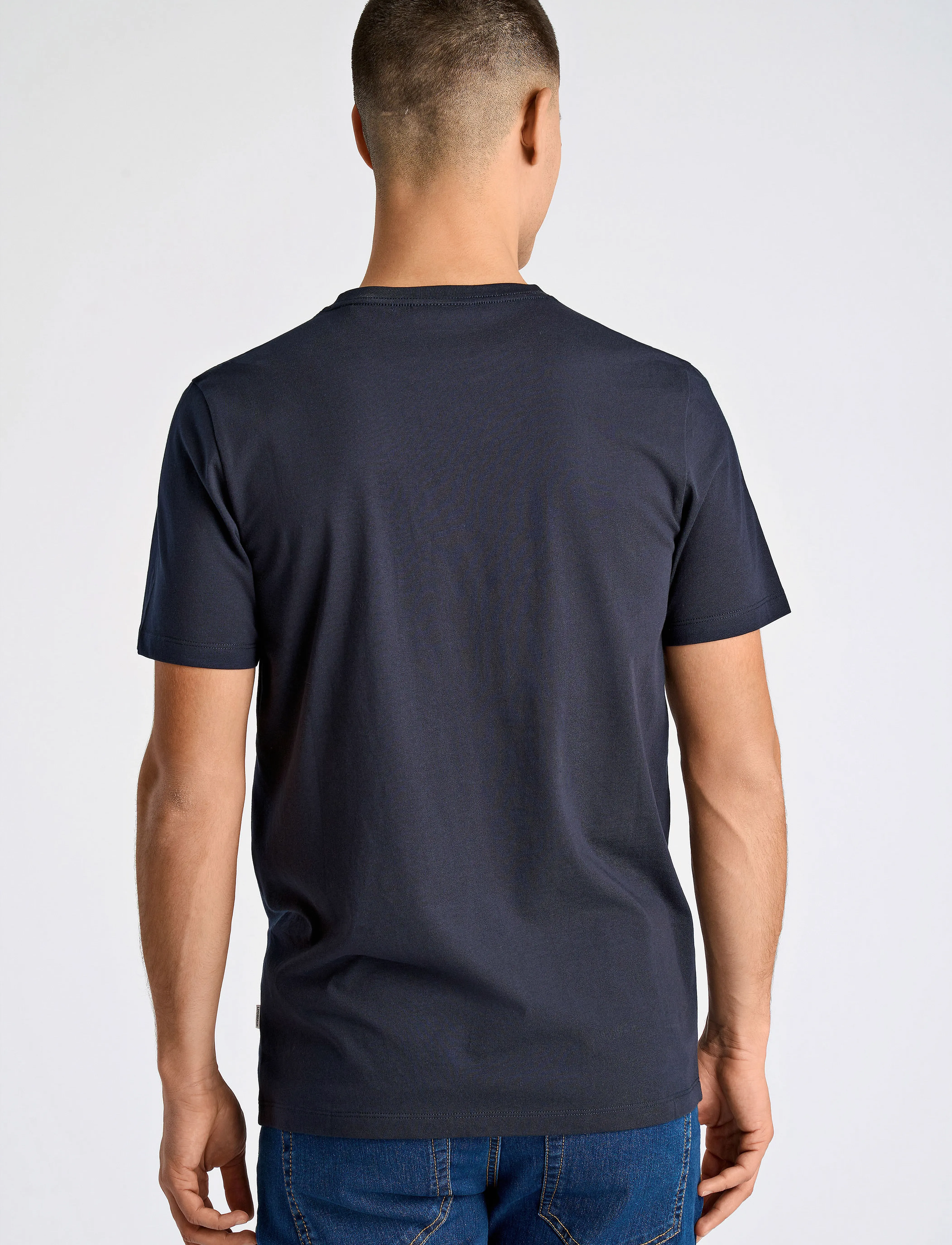Lindbergh - Copenhagen print tee S/S - lühikeste varrukatega t-särgid - navy - 3