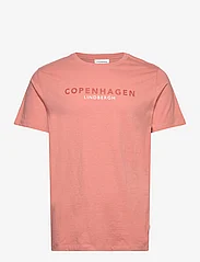 Lindbergh - Copenhagen print tee S/S - lägsta priserna - rose - 0